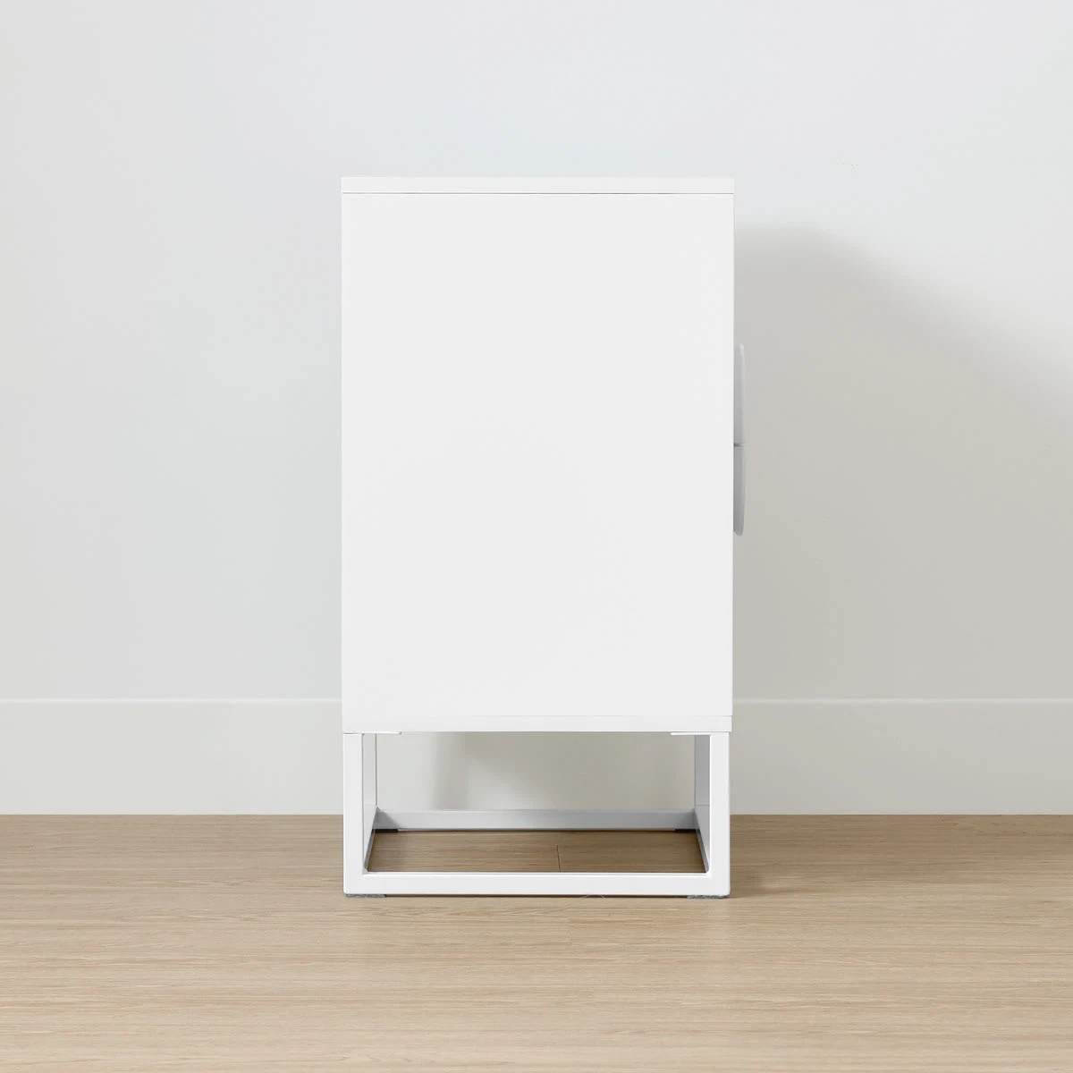 3 Stevie 2 Drawer Bedside Table - White, 3 of 9