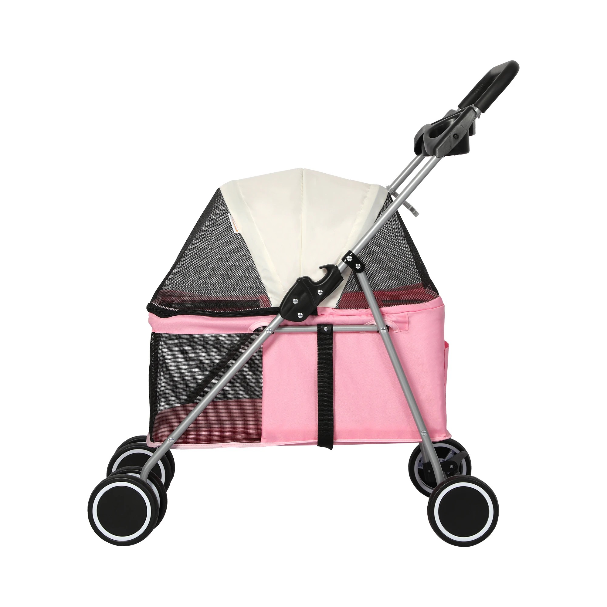 6 Pawz Detachable Pet Stroller-pink, 6 of 6