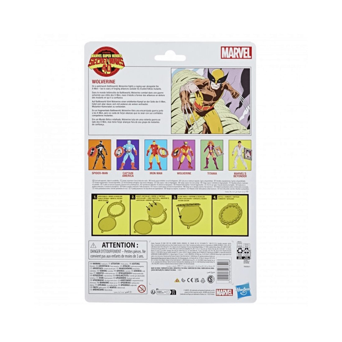 2 Hasbro Marvel Legends Series: Secret Wars - Wolverine Figure, 2 of 10