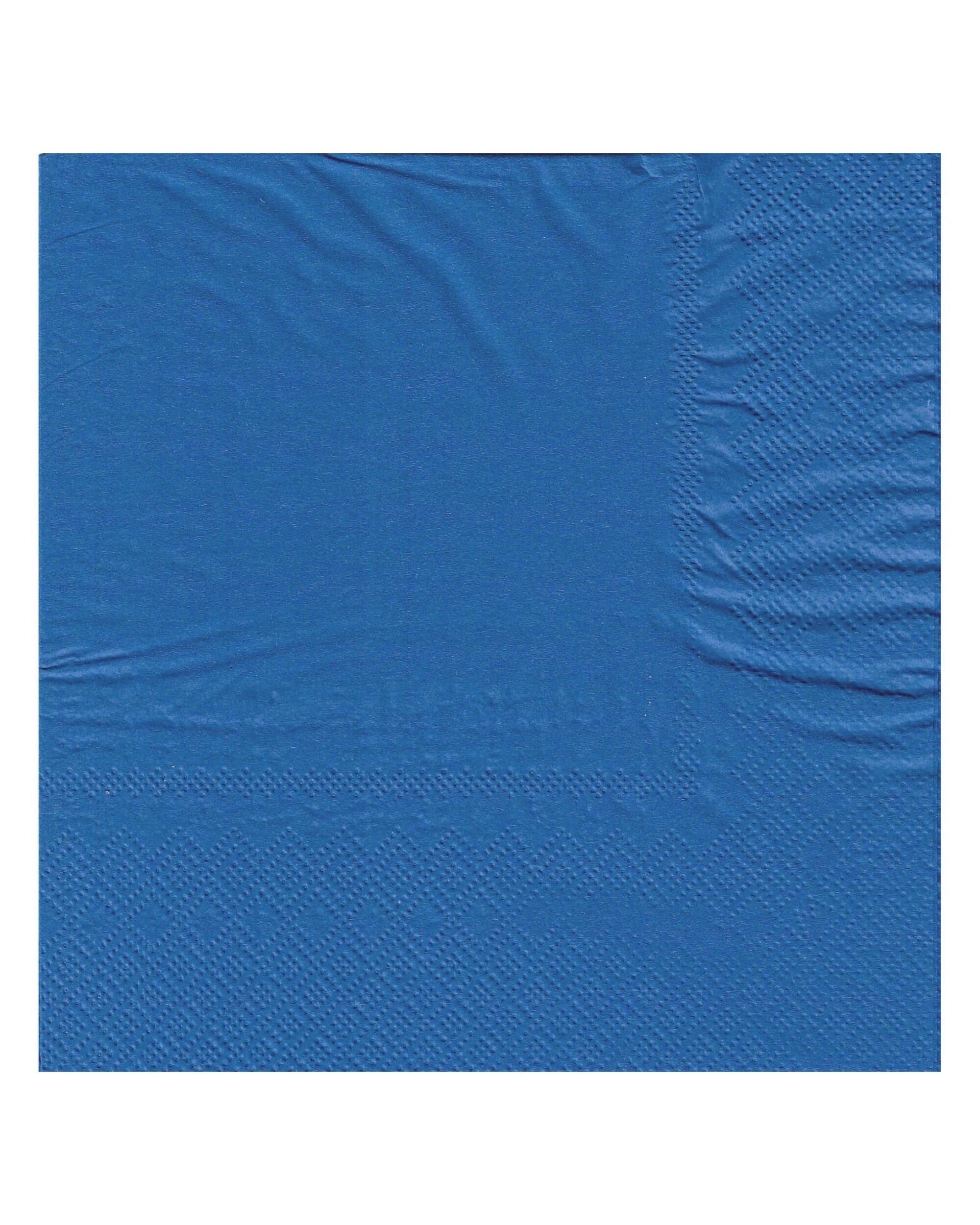 1 Alpen Classic Royal Blue Lunch Napkins Serviettes Pack of 50 - Blue, 1 of 1