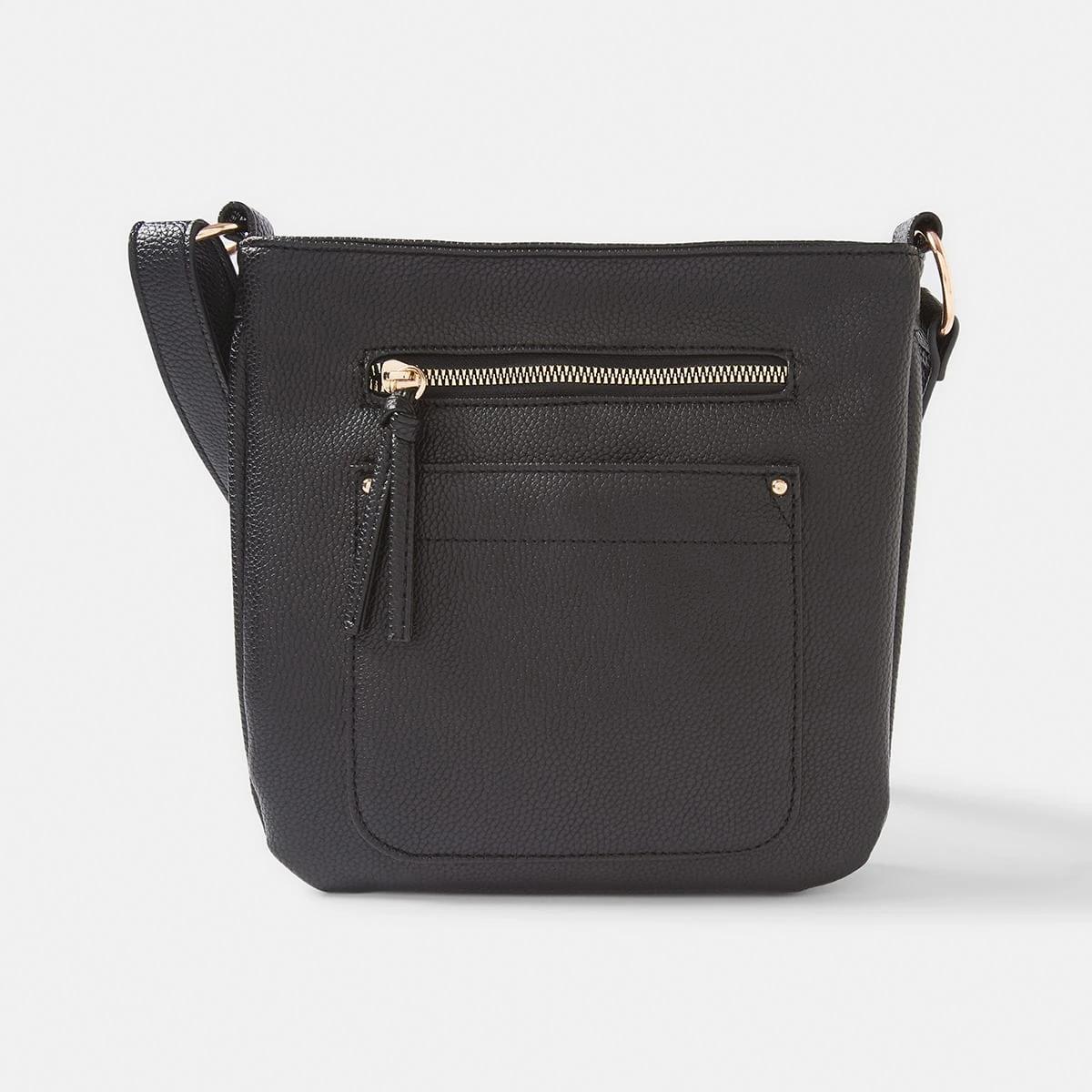 1 Butter Crossbody Bag BLACK, 1 of 6
