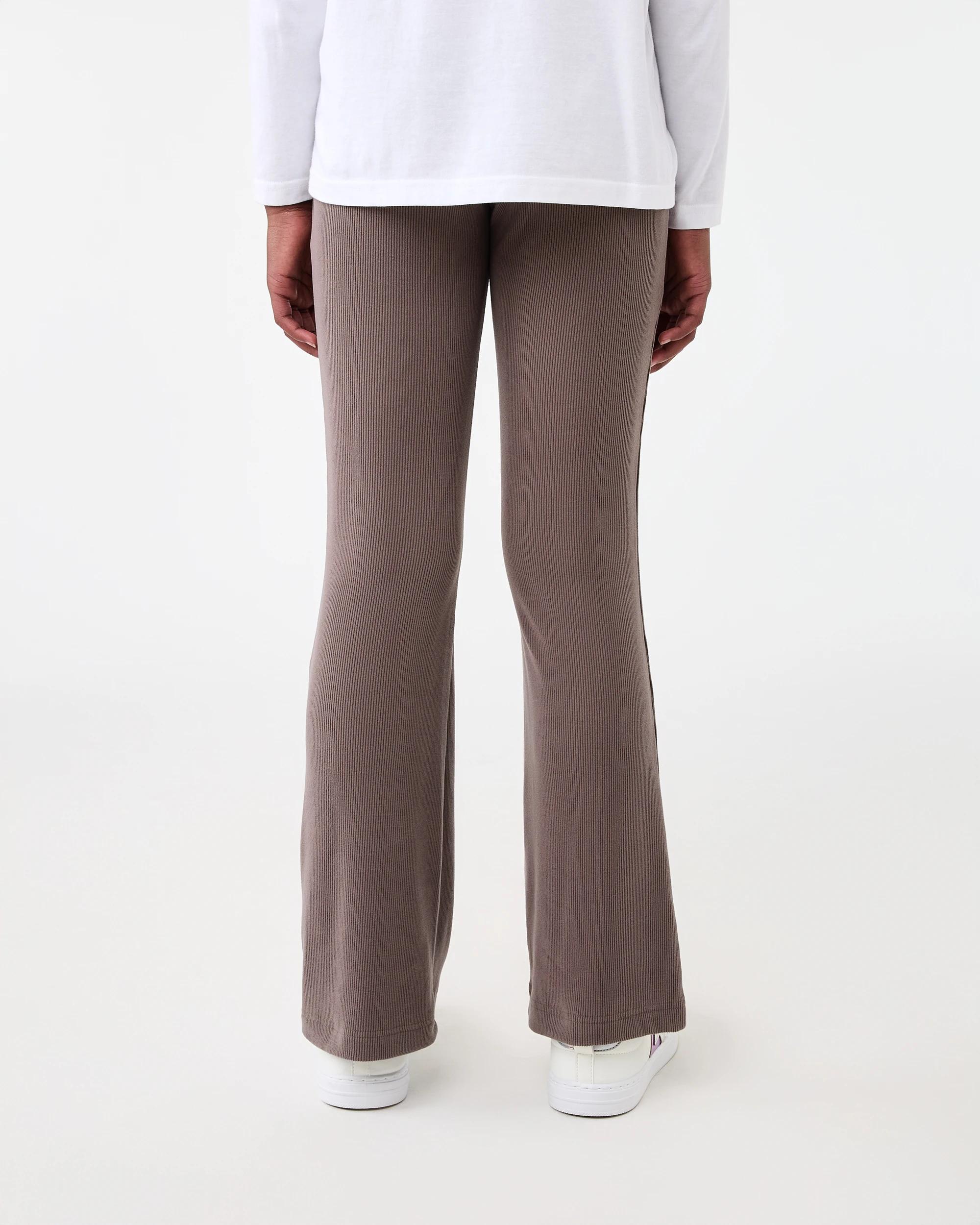 2 Rib Flare Leggings Mlky Brwn, 2 of 5