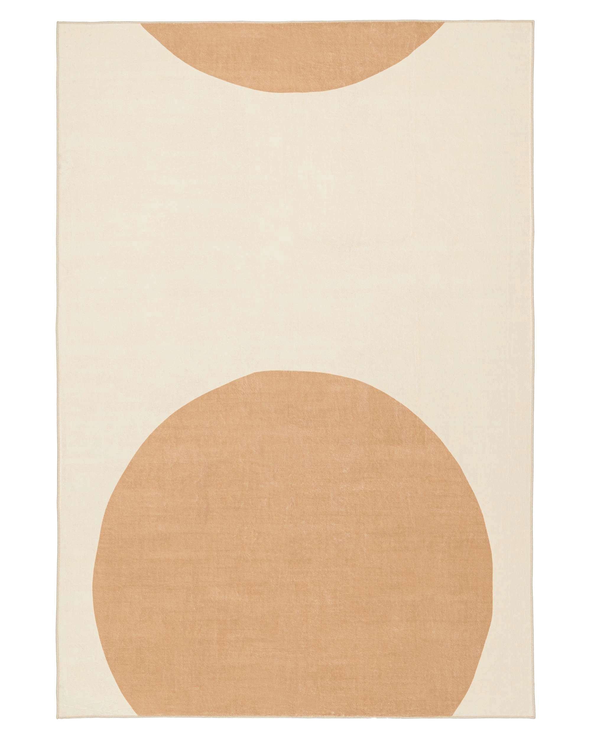 1 Loopsie Carretera Printed & Washable Rug-320cm x 230cm - Orange, 1 of 8