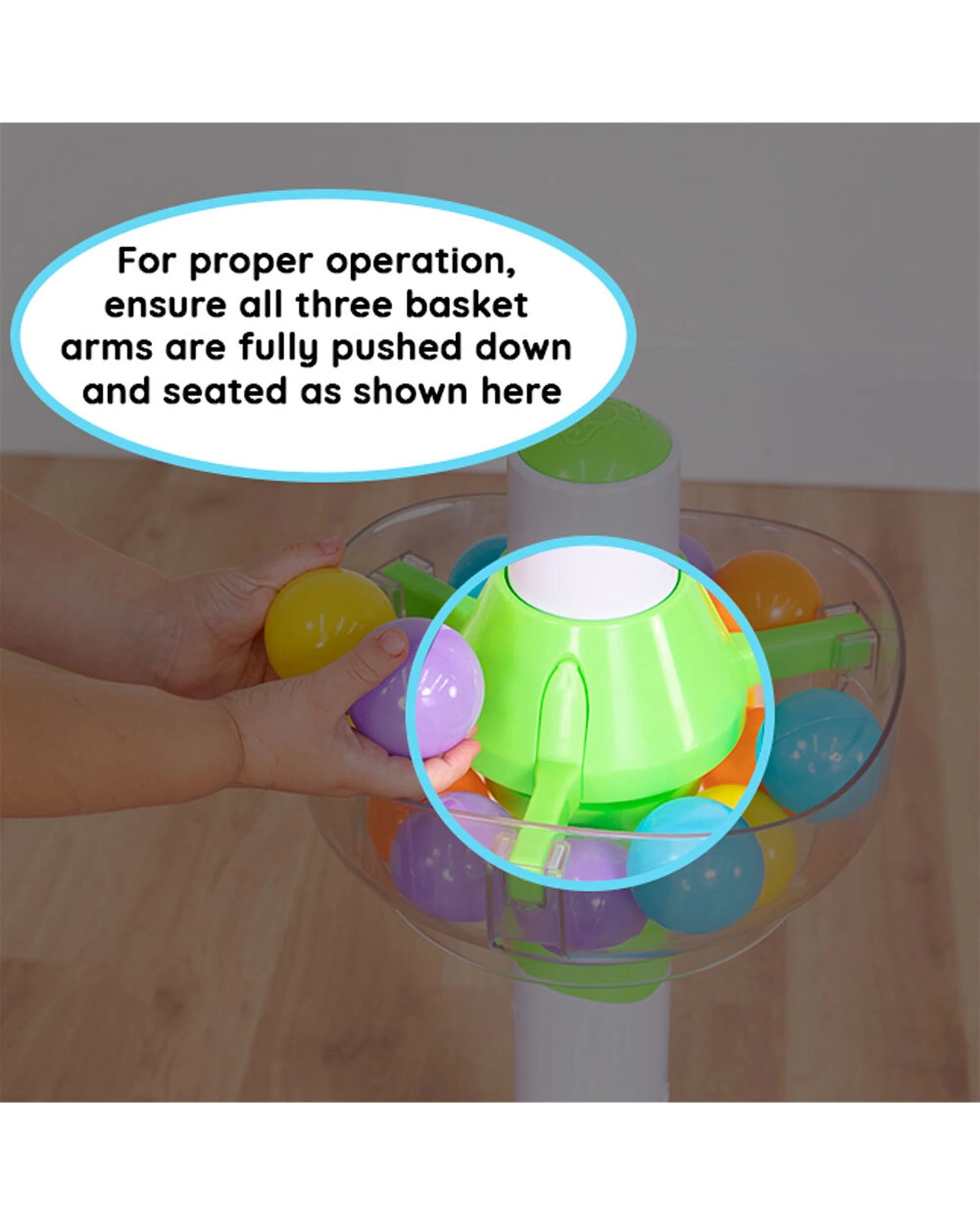 5 FAT BRAIN TOY CO. 17pc Spill Again Ball Activity Clean-Up Play Set - Multi, 5 of 5