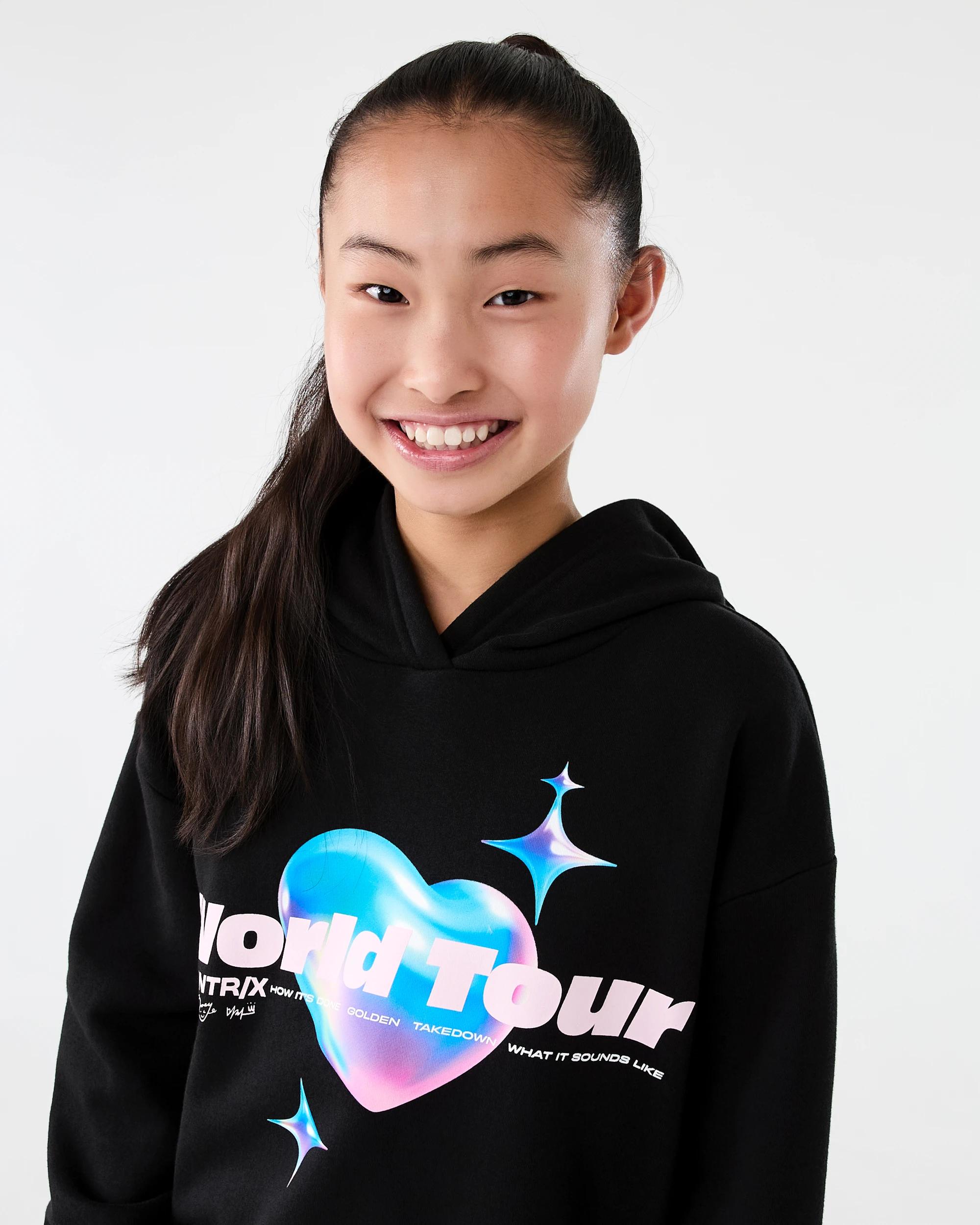 6 KPop Demon Hunters License Oversized Hoodie Black Dh, 6 of 8