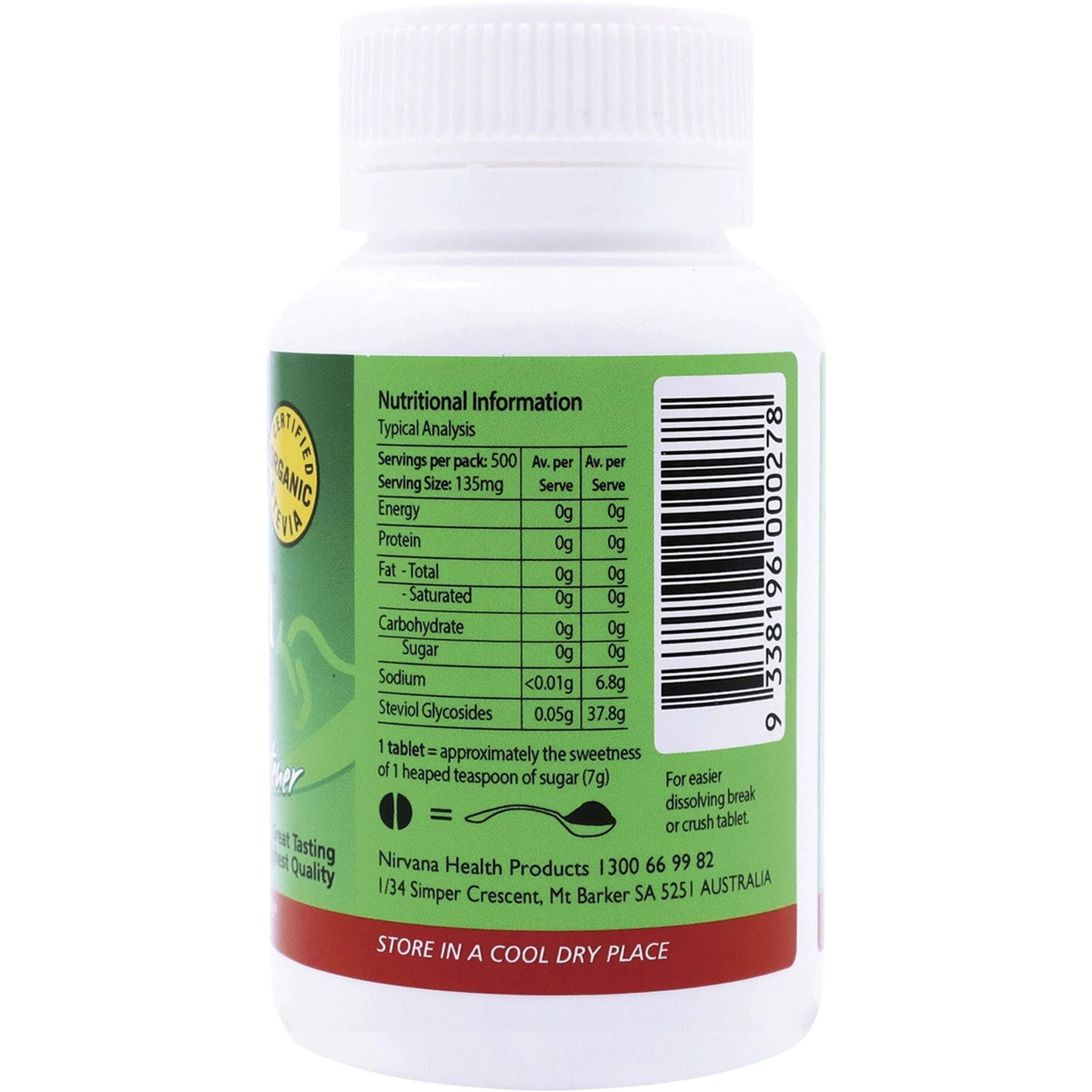 3 NIRVANA Stevia Tablets 500, 3 of 3