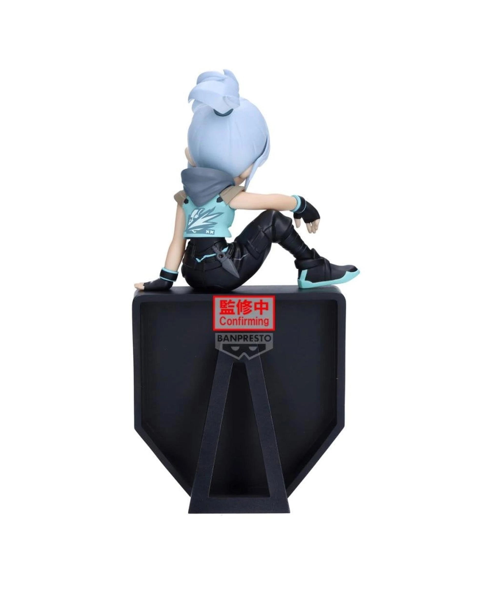 4 Banpresto Valorant Monitor Top Figure Jett 6 inch Figure, 4 of 4