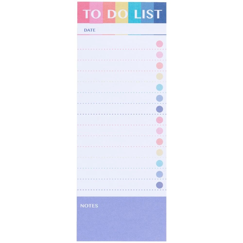 2 J.Burrows Sticky To-Do List Notes 55x150mm 50 Sheets, 2 of 3