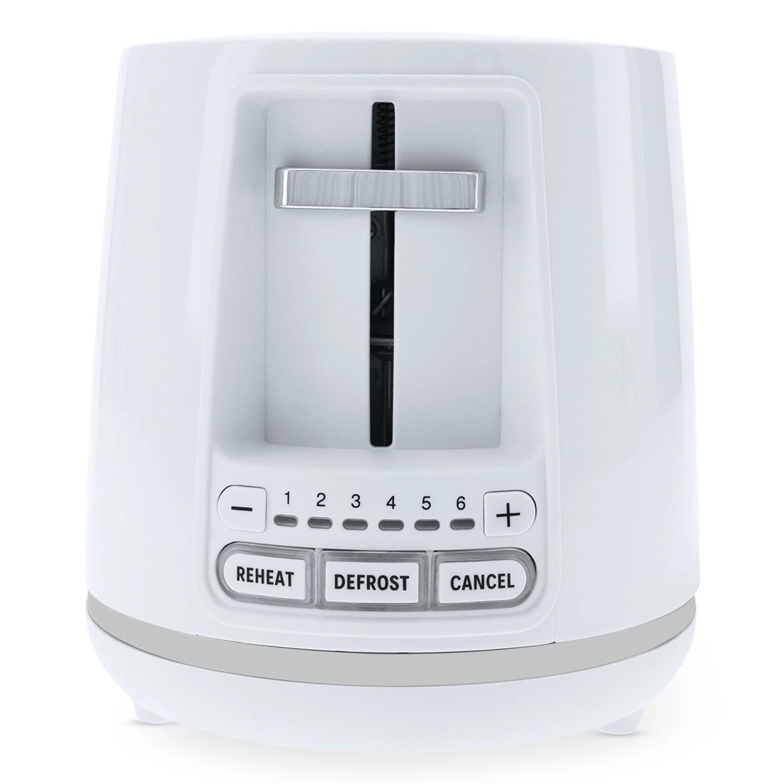 4 4 Slice Long Slot Toaster - White, 4 of 9