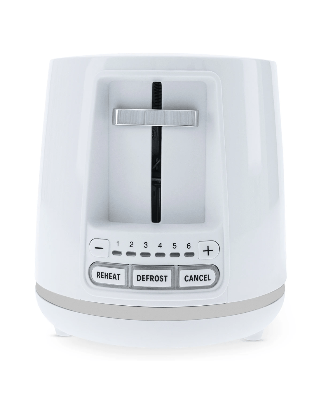 4 4 Slice Long Slot Toaster - White, 4 of 9