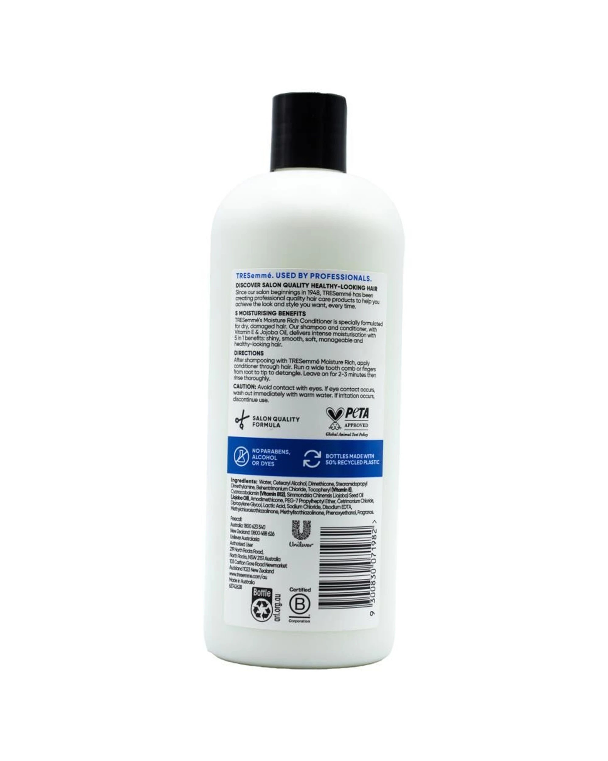 3 TRESemme 4PK Conditioner Moisture Rich With Vitamin E 750ml - Multi, 3 of 3