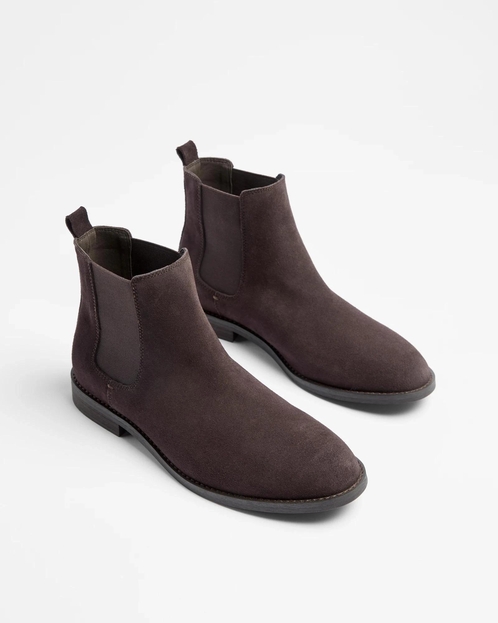 3 Target Mens Leather Chelsea Boot - James CHOCOLATE, 3 of 3
