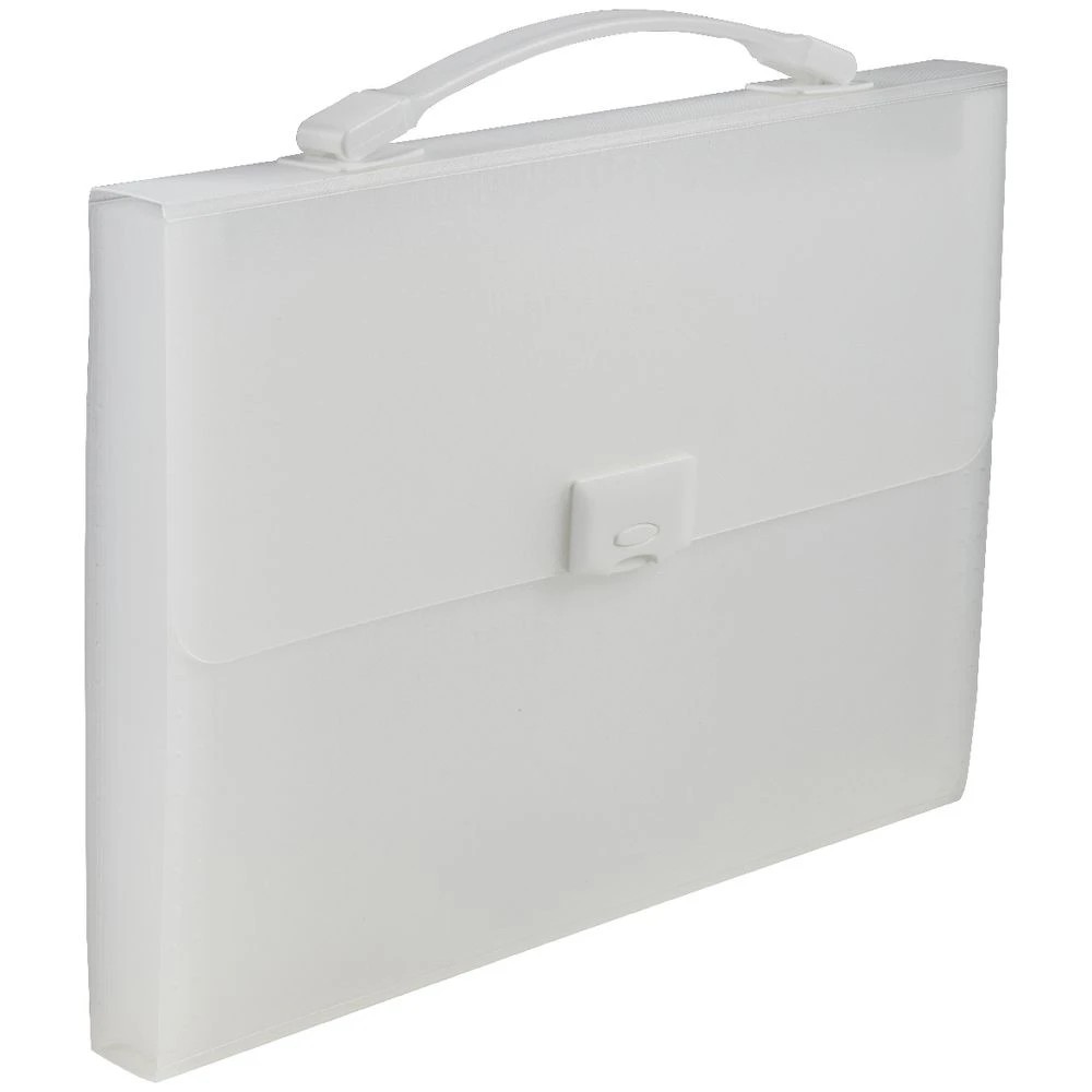 3 J.Burrows Antibacterial Expanding File 13 Pockets Clear, 3 of 4