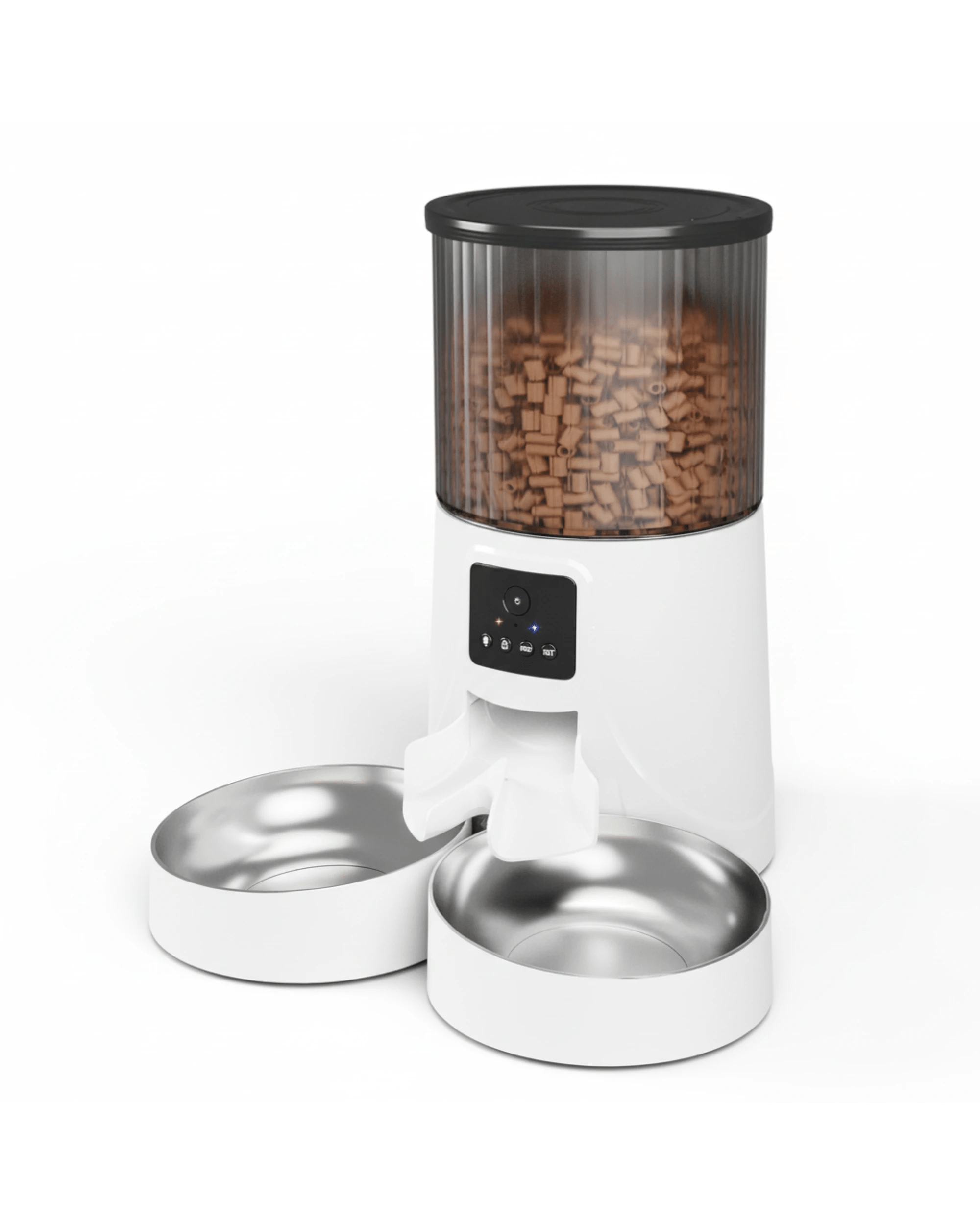 3 Advwin Automatic Pet Feeder 2 Bowls With Camera 4l, 3 of 8