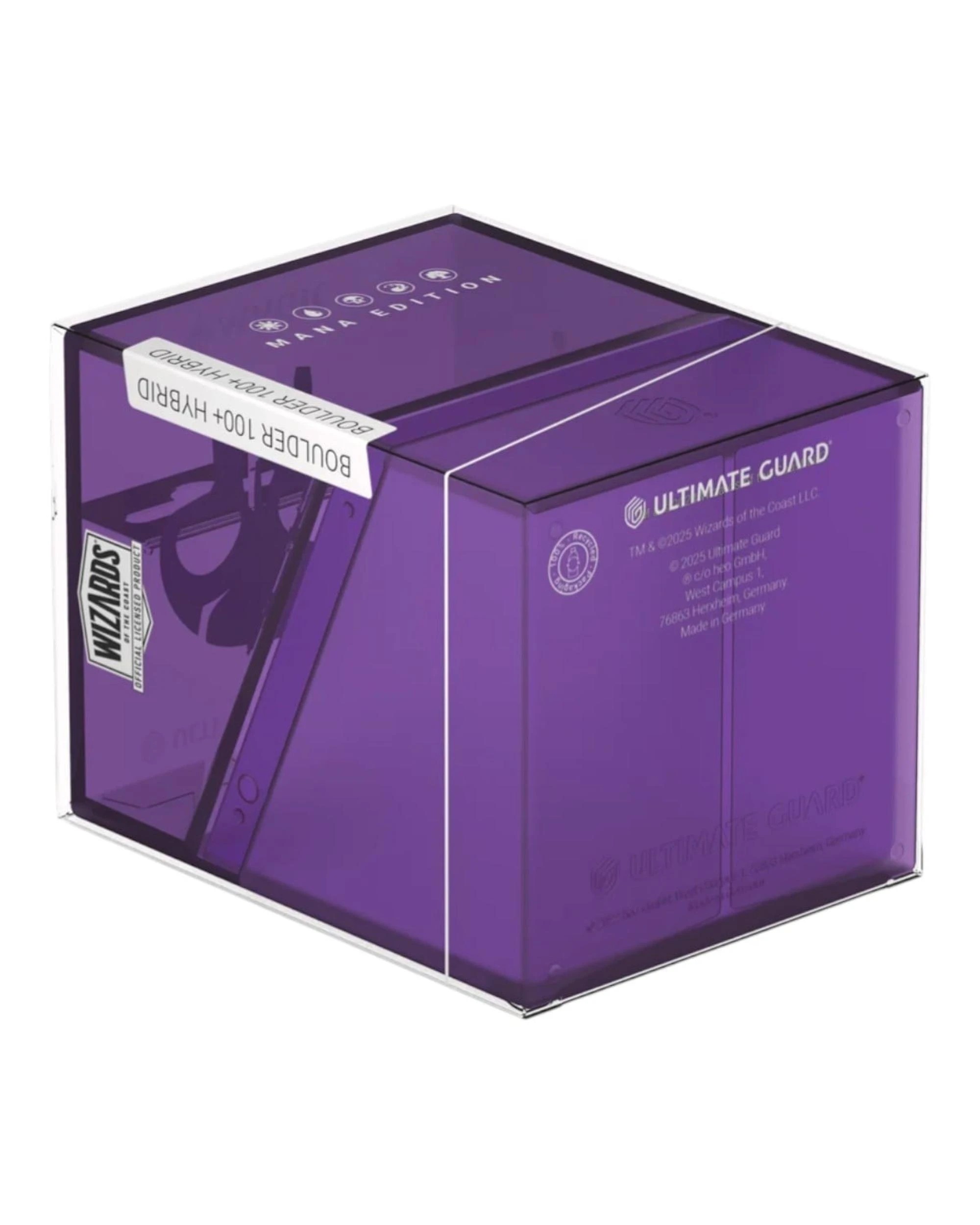 9 Ultimate Guard Boulder 100+ Hybrid Magic the Gathering Mana Edition Swamp Deck Case - Purple, 9 of 9