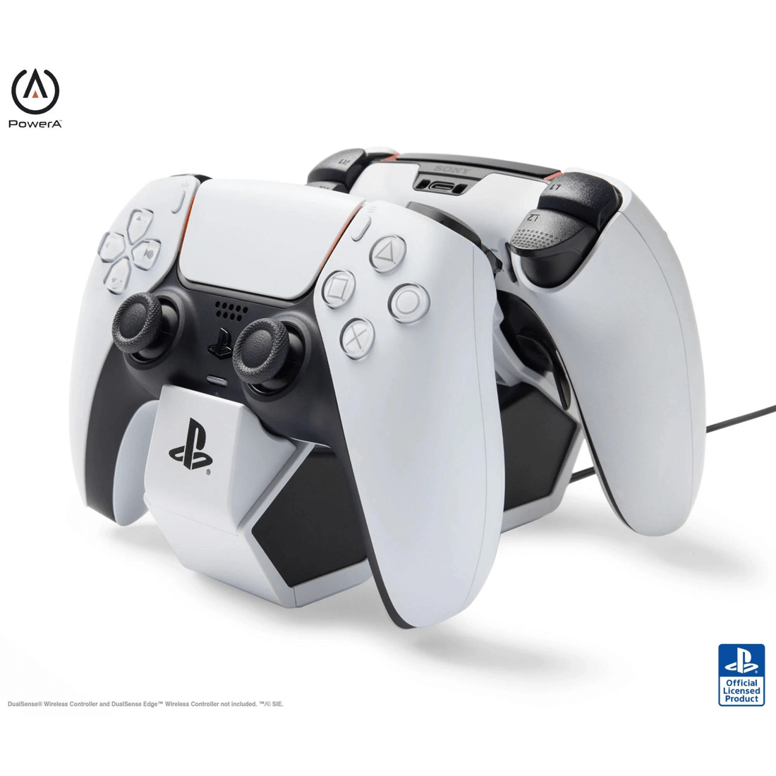 7 PowerA Twin Charging Station for PlayStation 5 DualSense Wireless Controllers - White, 7 of 10