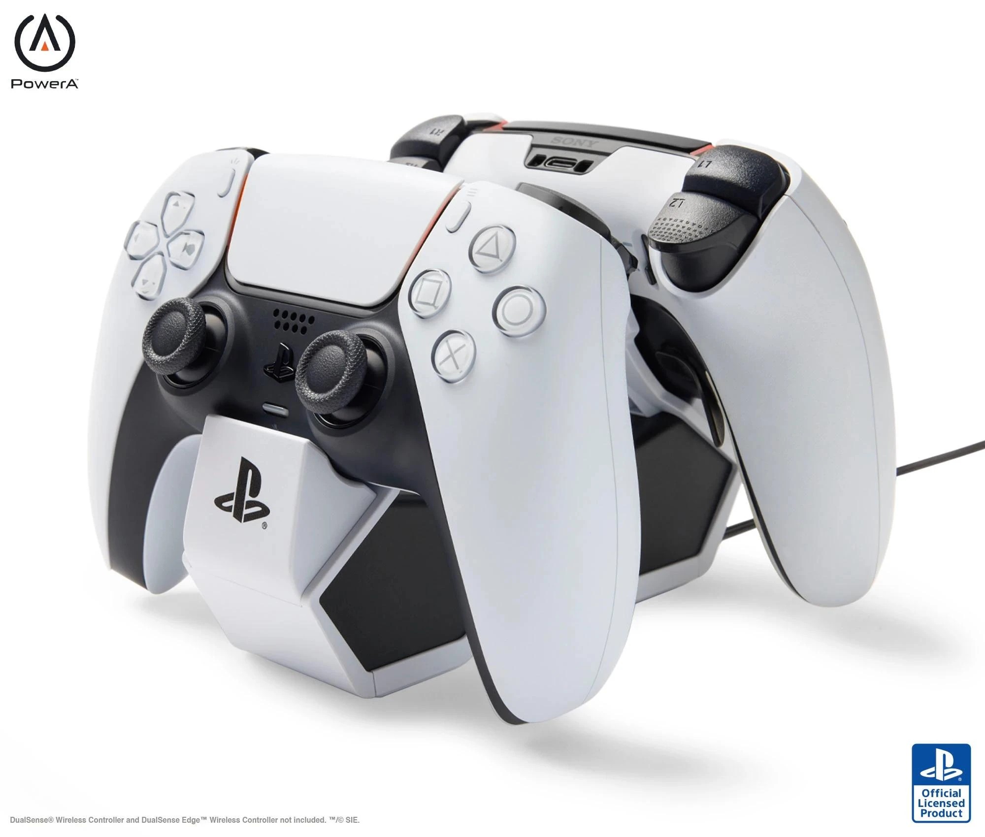 7 PowerA Twin Charging Station for PlayStation 5 DualSense Wireless Controllers - White, 7 of 10