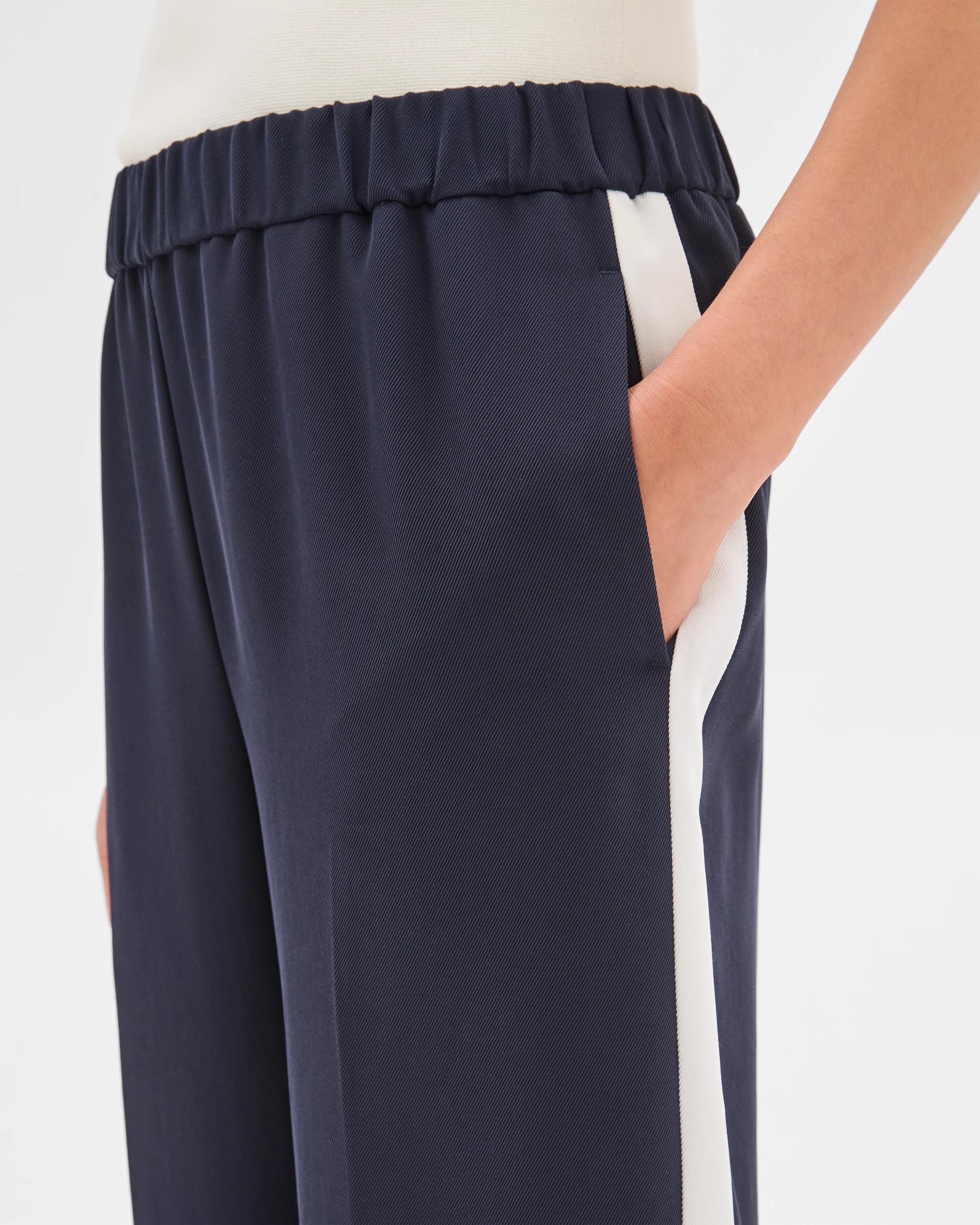 5 Relaxed Side Stripe Wide Leg Pants - Preview NAVY BLUE, 5 of 6