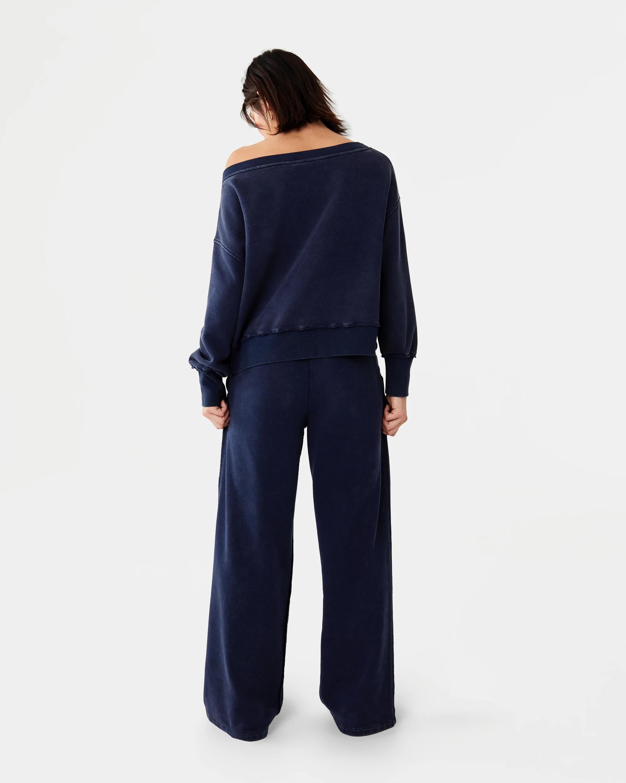 4 Washed Trackpants Blu Pcoat, 4 of 9