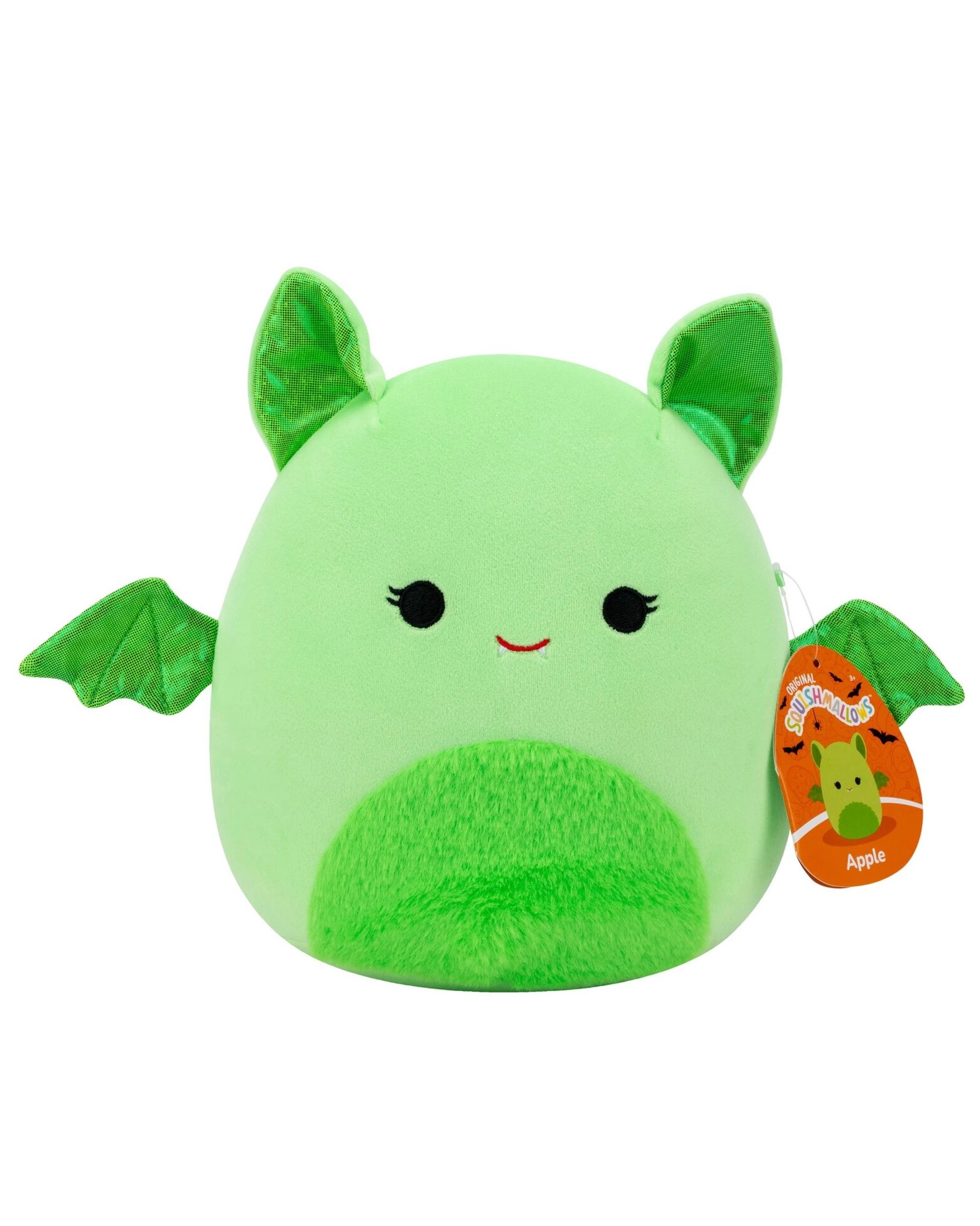 1 Squishmallows Halloween Apple the Bat 12 inch Plush - Green, 1 of 5