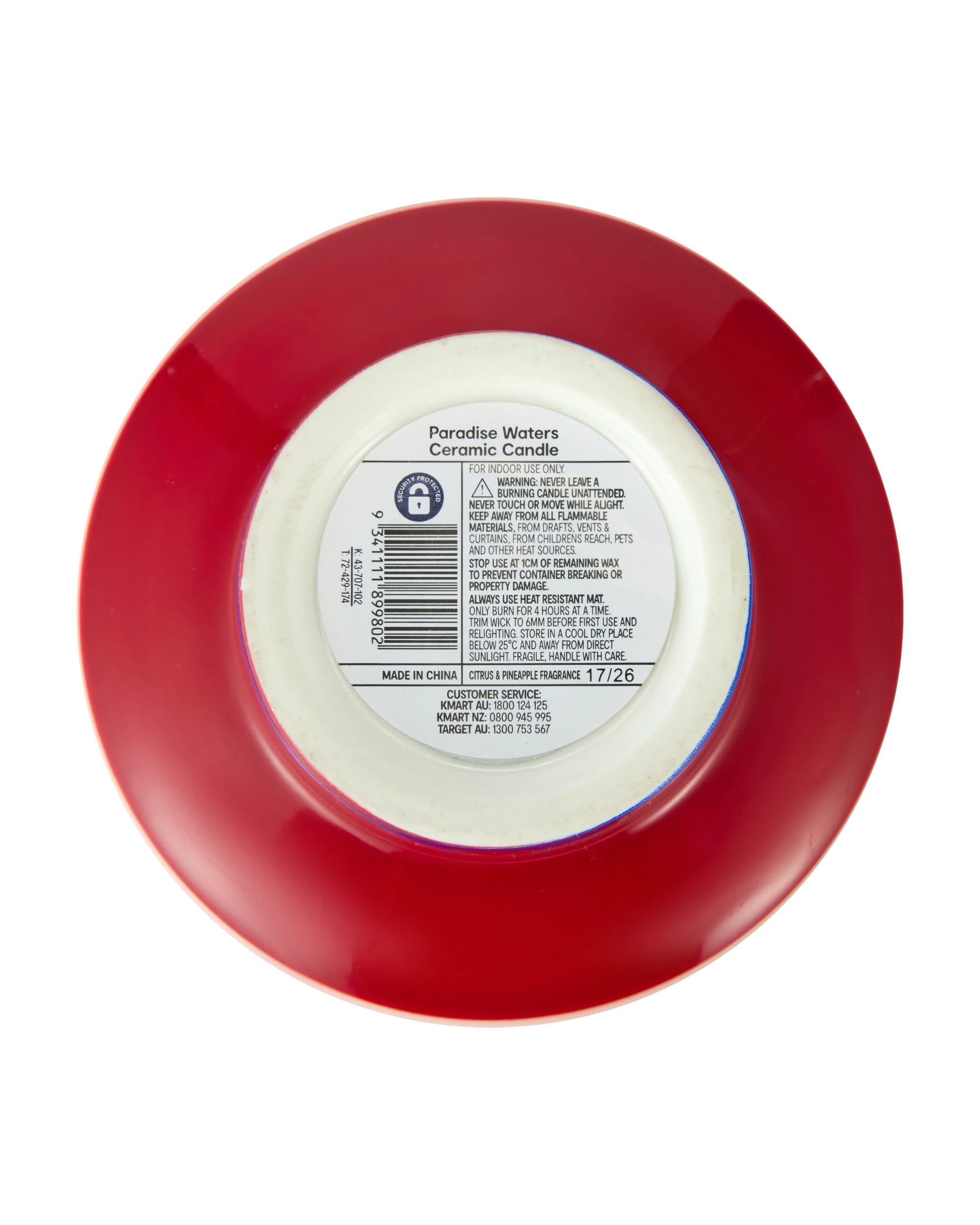 6 Paradise Waters Ceramic Candle, 6 of 6