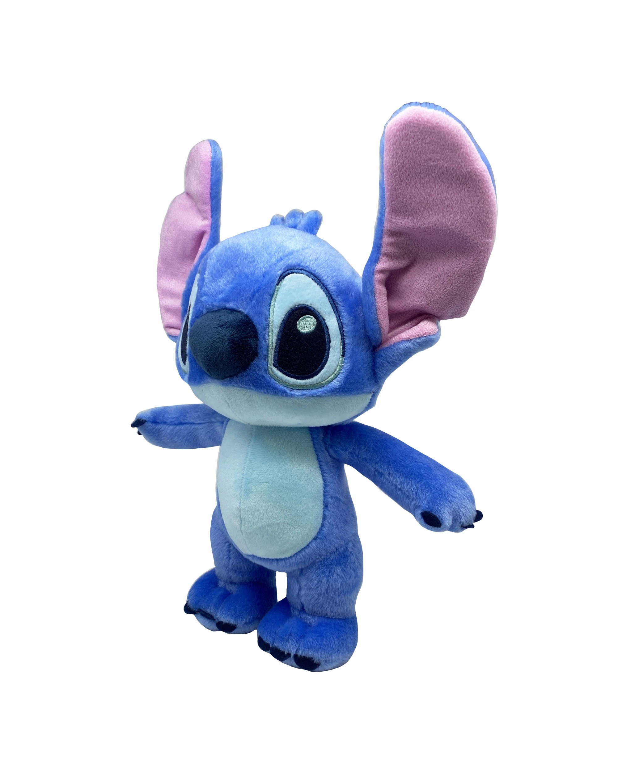 4 Disney Baby - Stitch Standing Soft Toy, Plush, 40cm H, Birth+ - Blue, 4 of 5