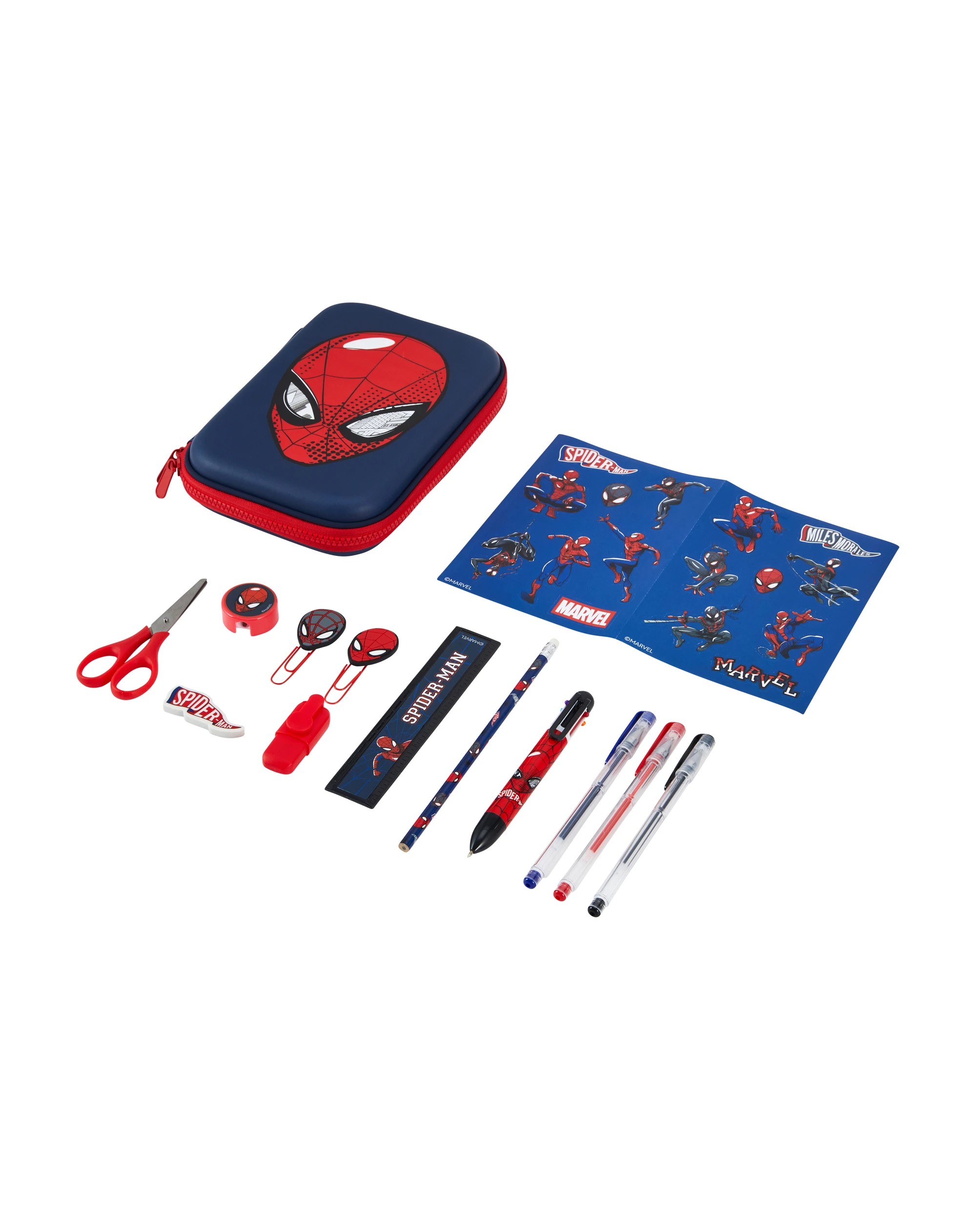 3 Marvel Spider-Man Pencil Case Set, 3 of 9
