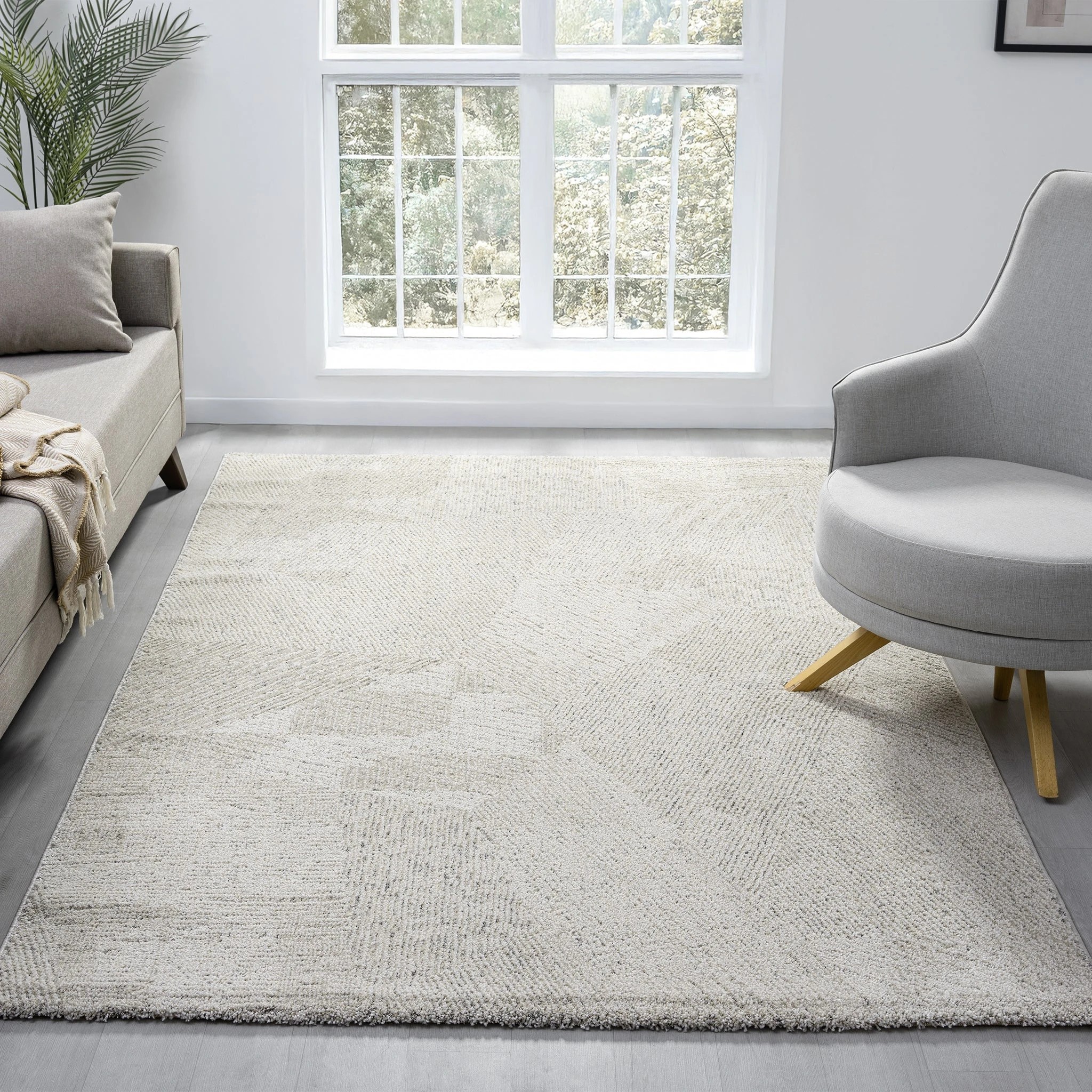 2 La Grace Home Galvin Premium Rug - 300x400cm - Pebble, 2 of 10