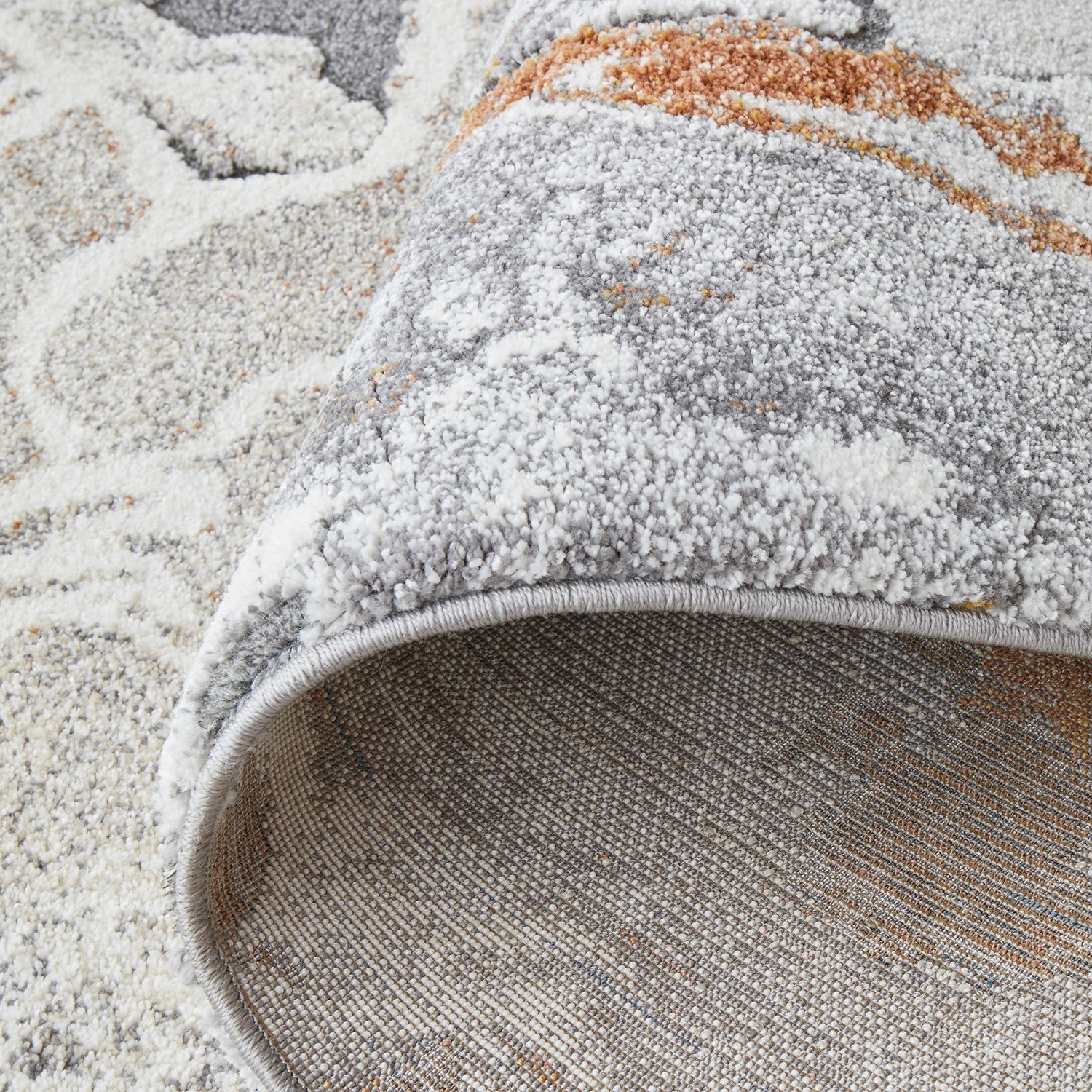 6 Common Ground Rugs Stonefall 222 300x80cm - Medium Runner Power Loomed Pet Friendly Rug - Brown, 6 of 7