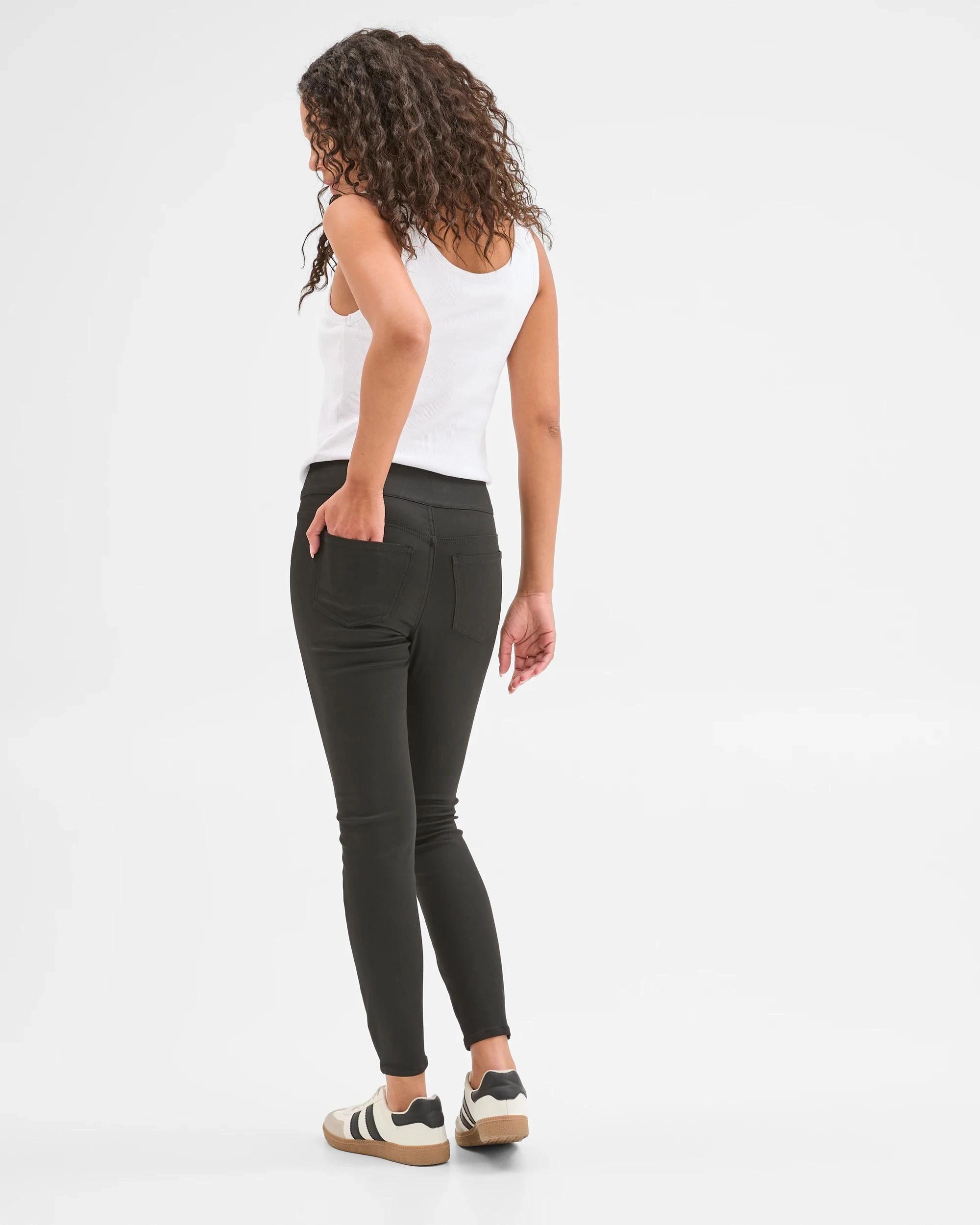 4 Target Denim Lydia Ankle Length Jeggings BLACK, 4 of 6