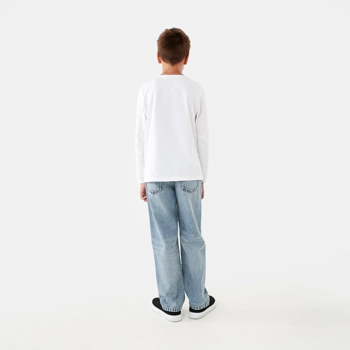 6 Relaxed Jeans Light Wash, 6 of 8