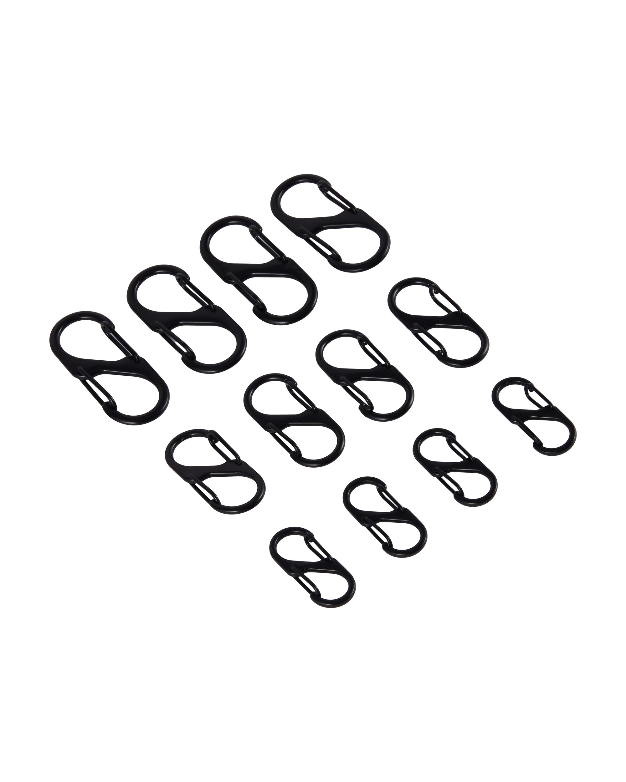 3 12 Pack S-Shaped Carabiner Clips, 3 of 4