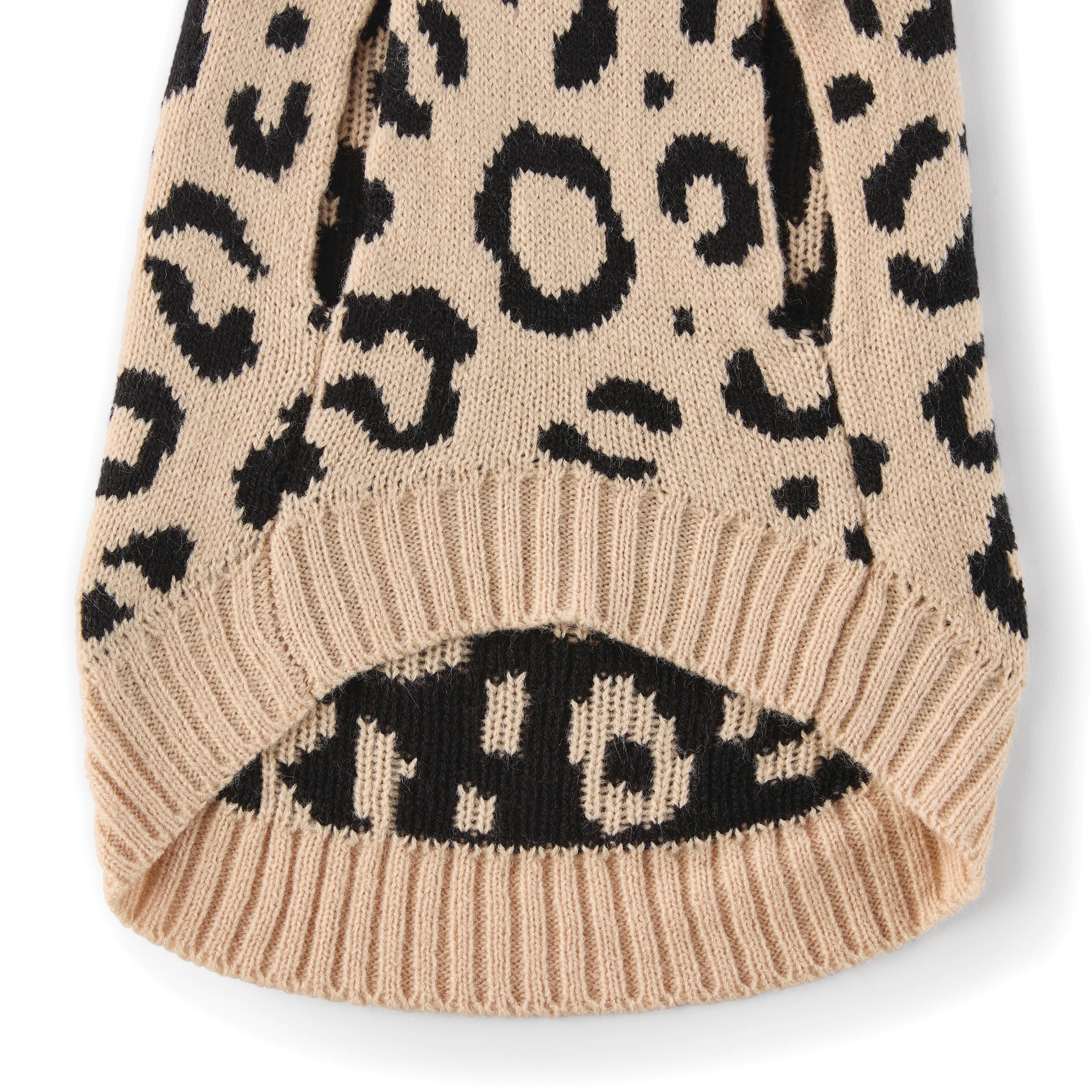 8 Pet Leopard Knit Jumper - Medium, 8 of 9