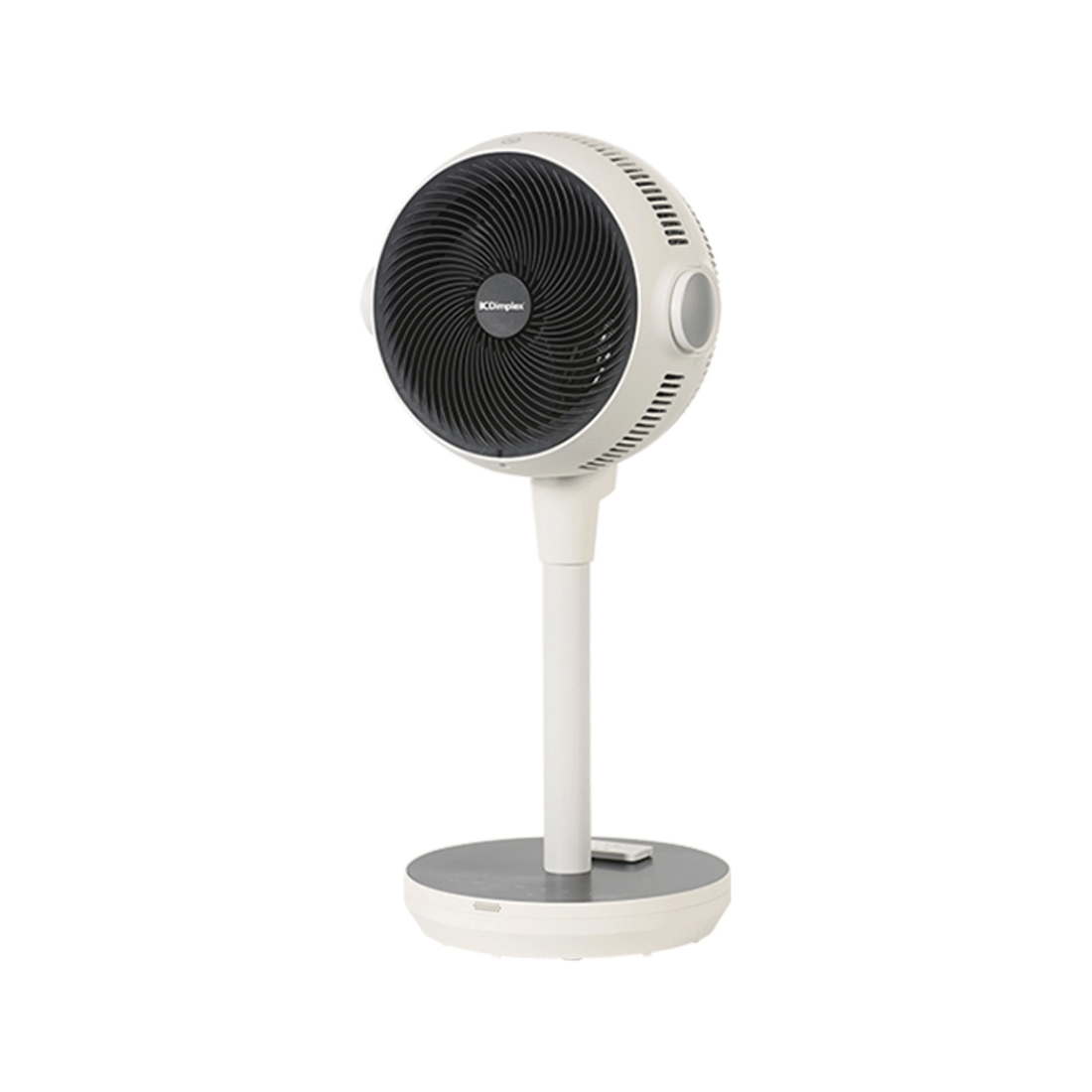 2 Dimplex Heat & Cool Air Circulator Pedestal Fan - White Black, 2 of 8