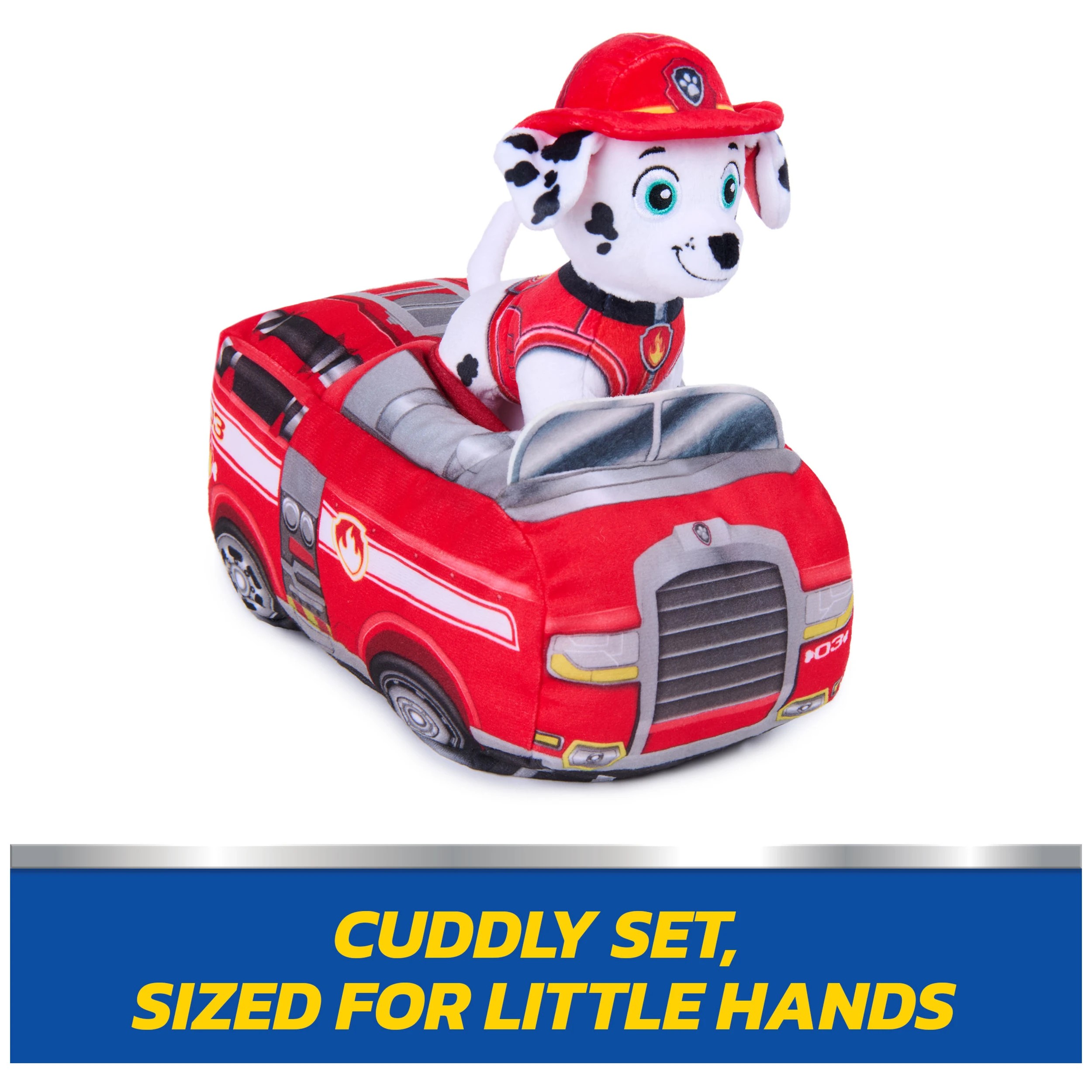 6 Paw Patrol 2 - in - 1 Rescue Marshall Plush - Red, 6 of 8