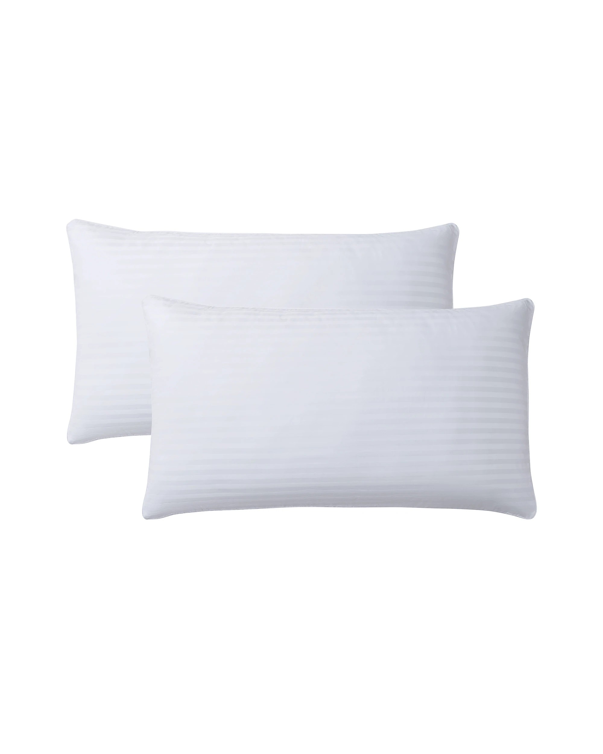 6 Dreamaker Premium 100% Cotton King Pillow Protector Twin Pack 50x90cm - White, 6 of 6