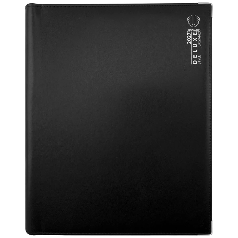 1 Upward A4 Week to View Deluxe 2027 Diary Black, 1 of 3