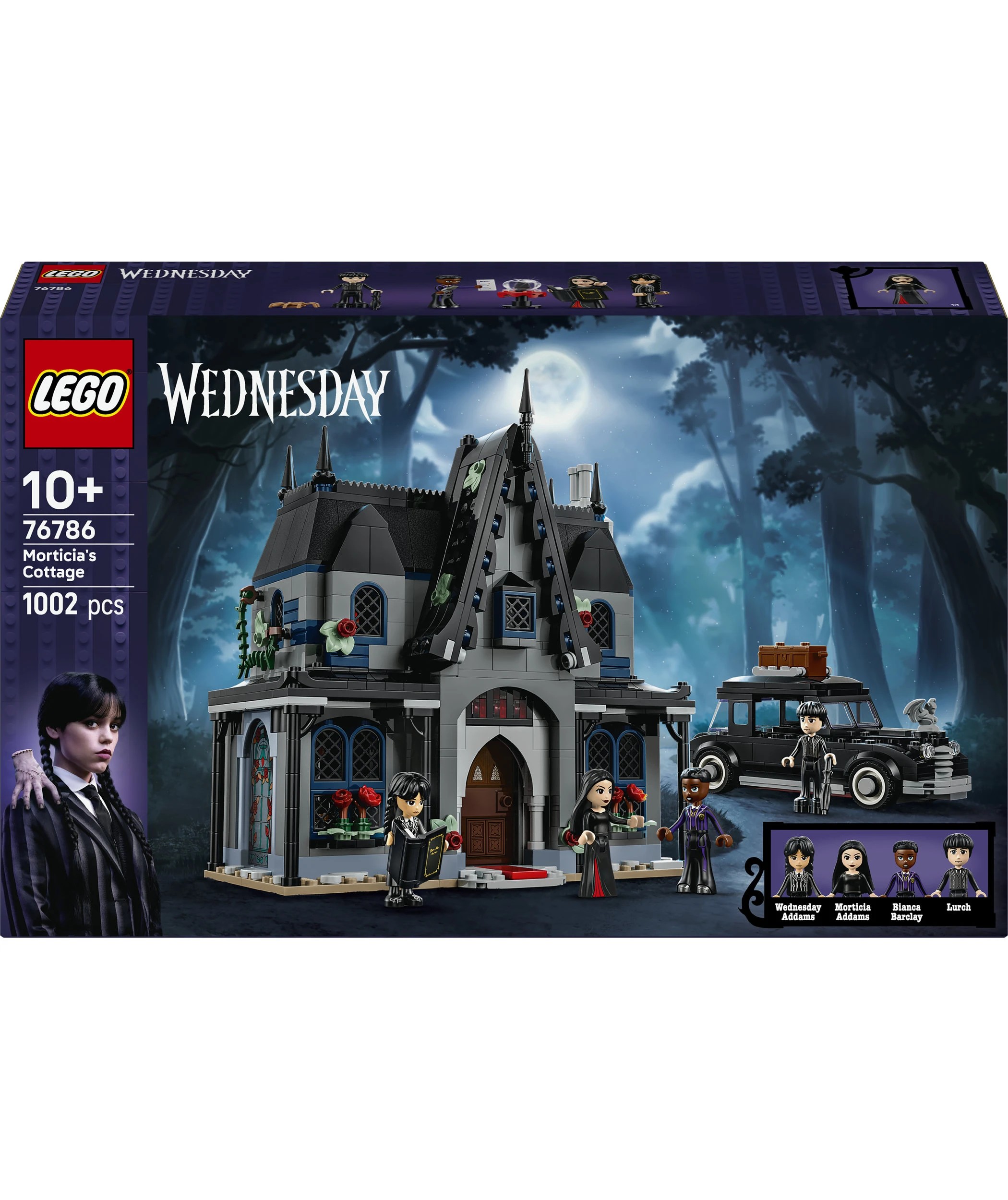 1 LEGO Wednesday Morticia's Cottage 76786, 1 of 10