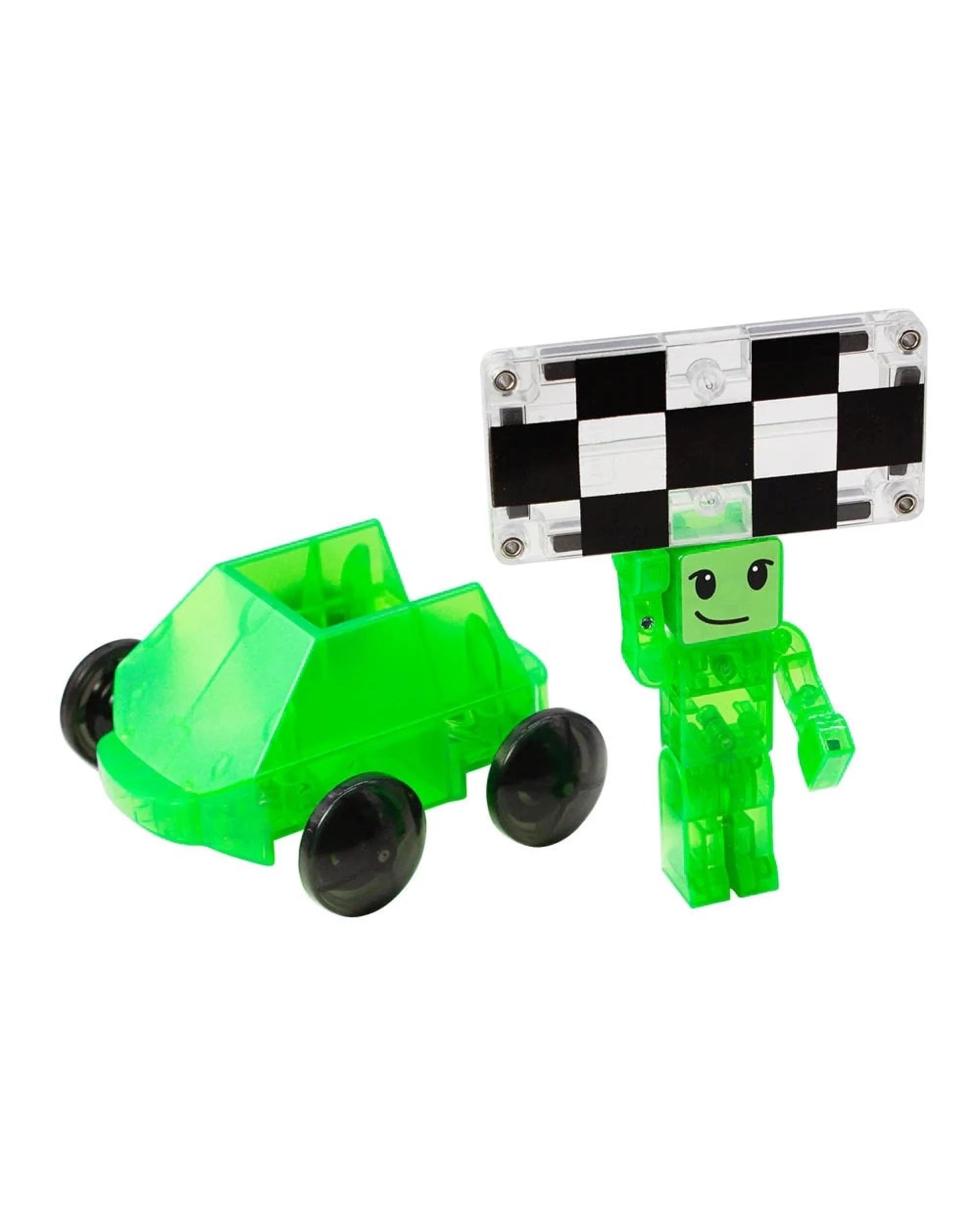4 MAGNA-TILES Downhill Duo 40 Piece Magnetic Construction Set, 4 of 6