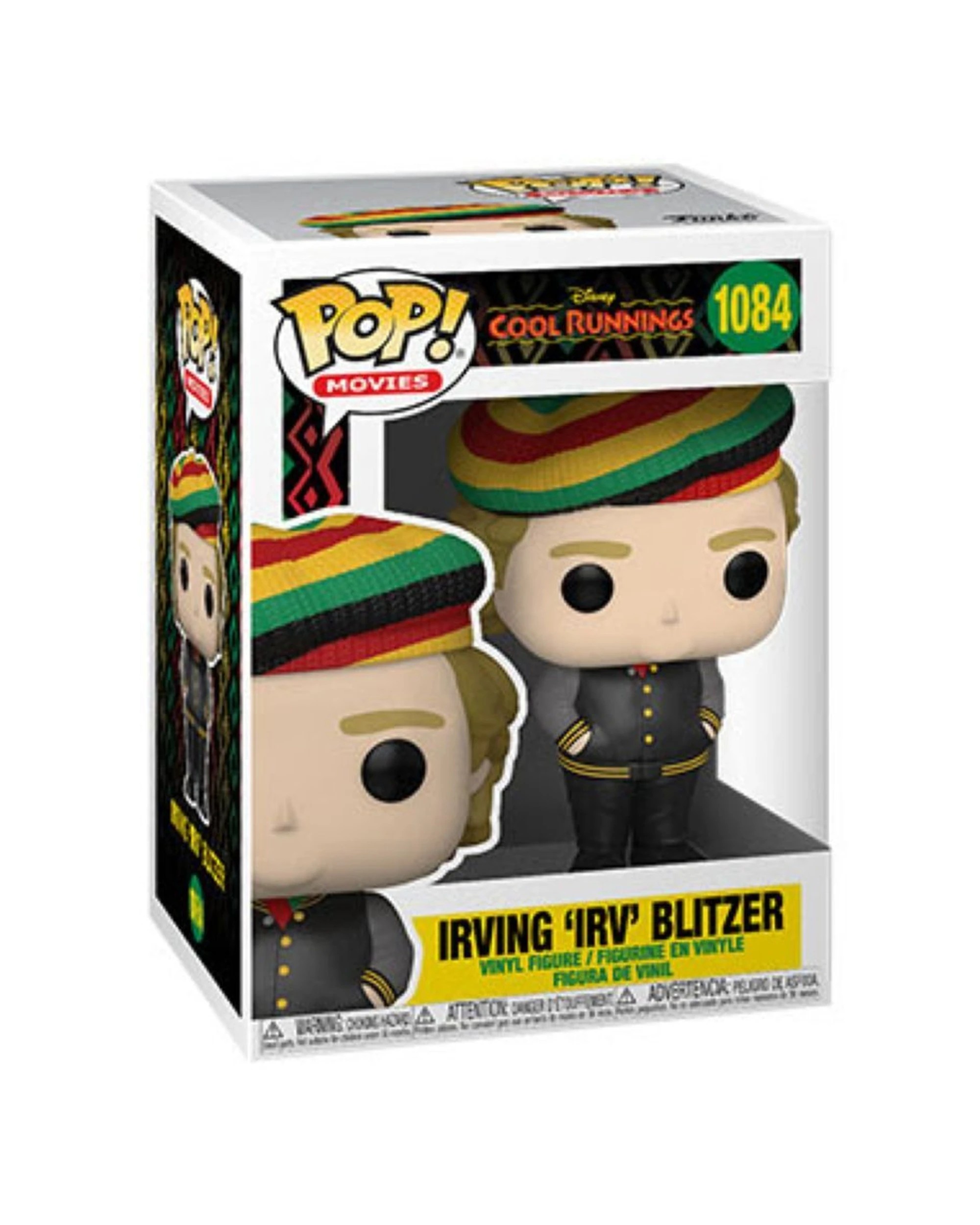 2 Pop Cool Runnings Irving Irv Blitzer Vinyl Action Figure 10cm - Funko Pop - Multi, 2 of 3
