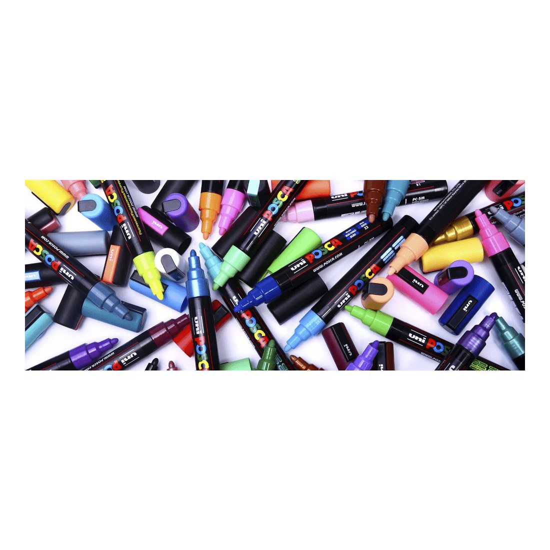 2 POSCA PC 5M Paint Marker Slate Grey, 2 of 9