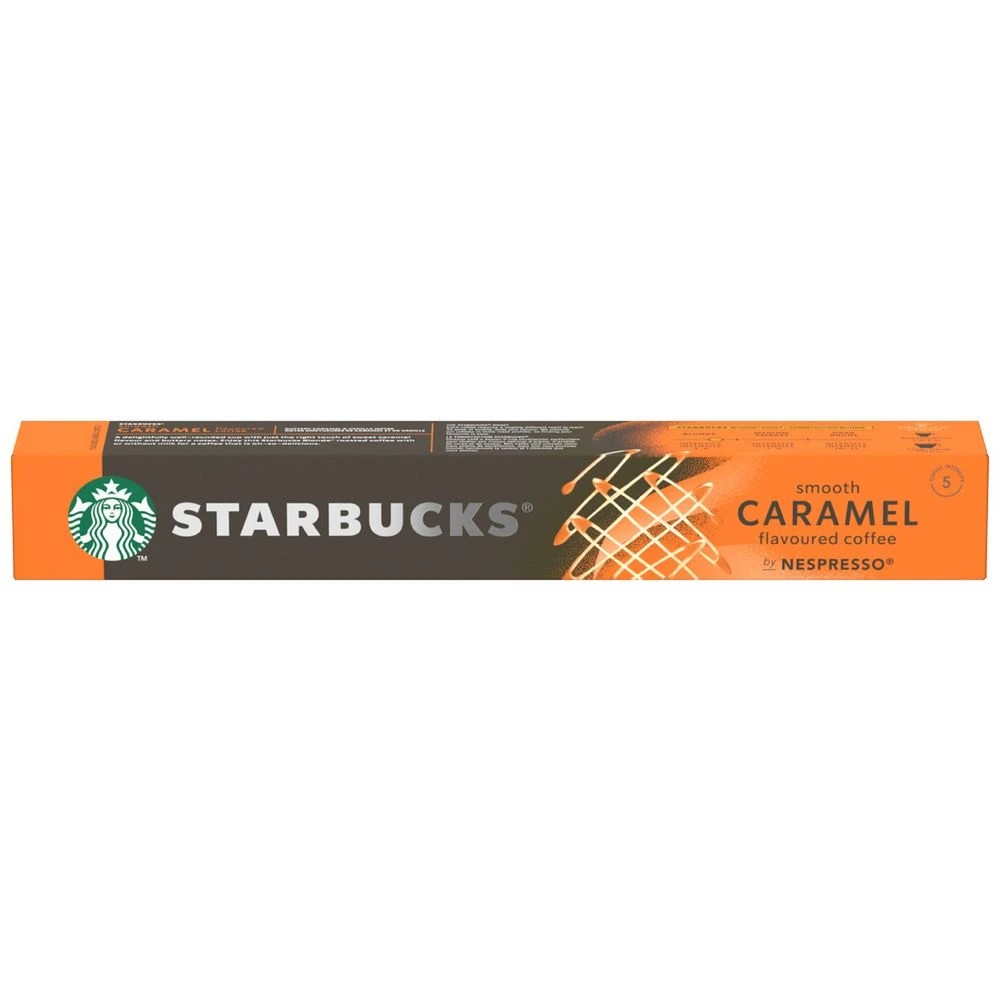 3 Nespresso Starbucks Smooth Caramel Capsules 10 Pack, 3 of 5