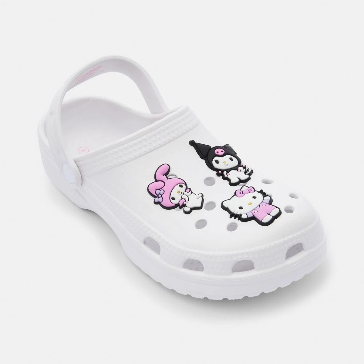 2 Senior Hello Kitty License Clogs White, 2 of 5