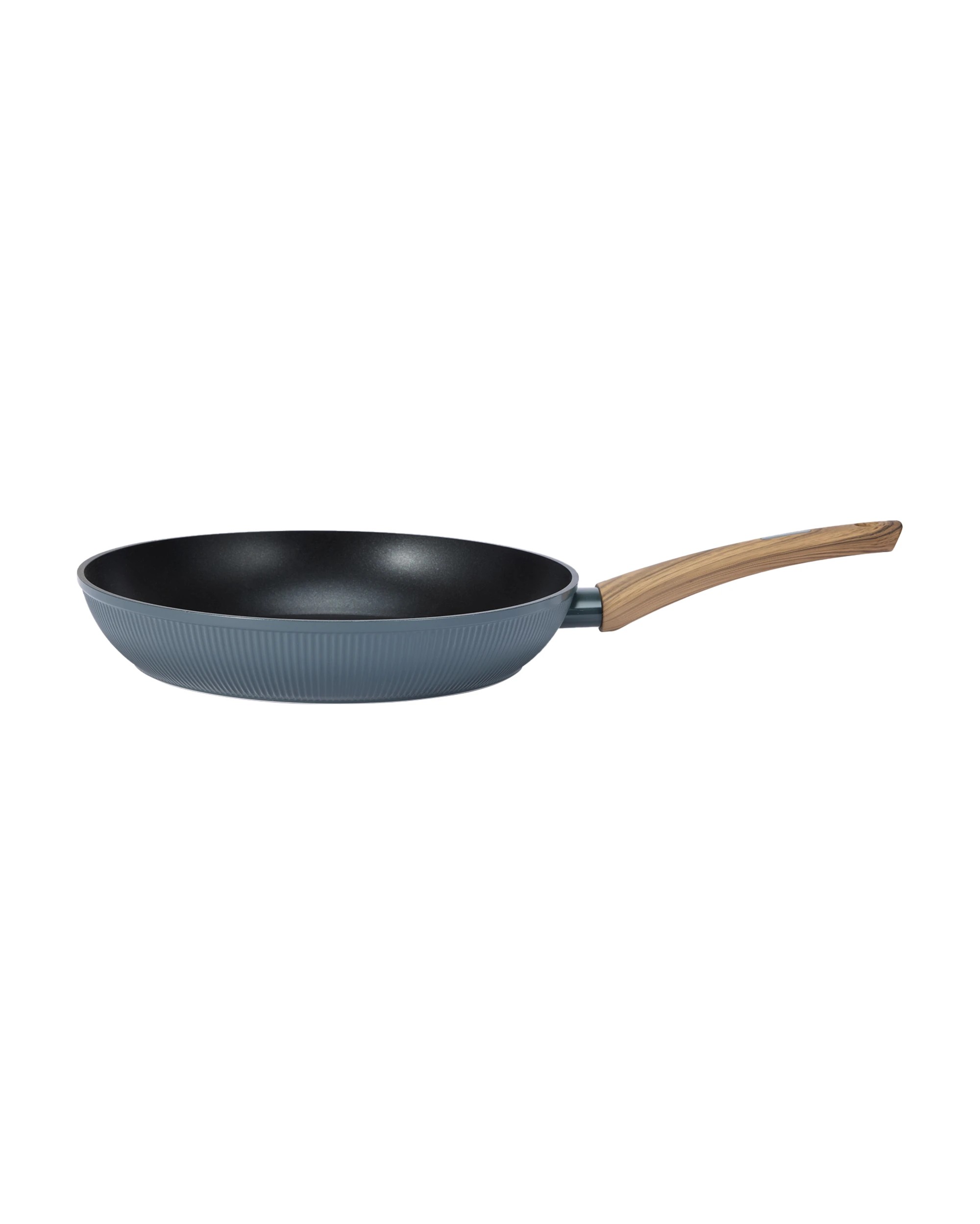 7 5 Piece Wood Look Linear Cookware Set - Grey, 7 of 10