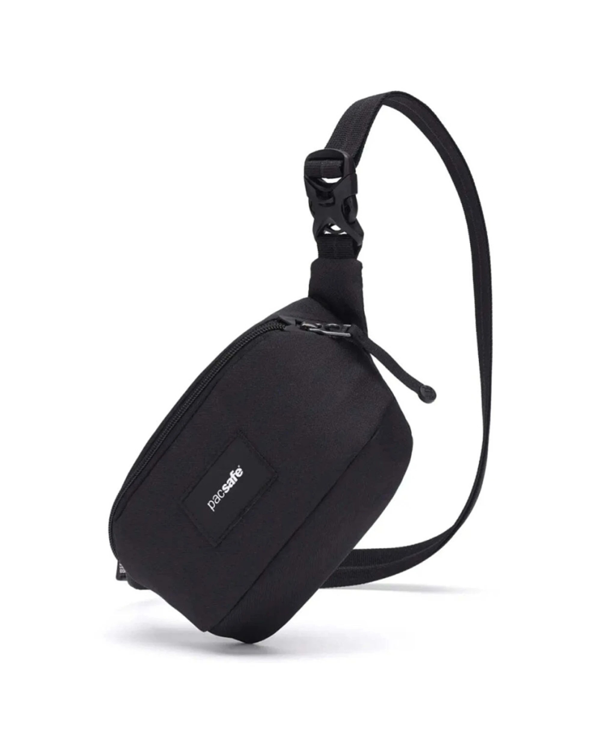 3 Pacsafe Go Anti-Theft RFID Blocking Slashguard Micro Sling Bag Secure Carry Jet - Black, 3 of 7