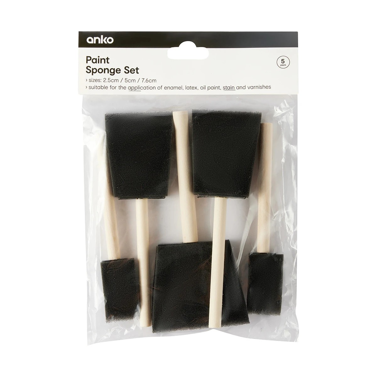 8 5 Pack Paint Sponge Set, 8 of 8