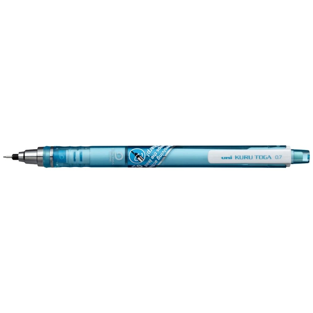 1 Uni Kuru Toga Mechanical Pencil 0.7mm Blue, 1 of 1