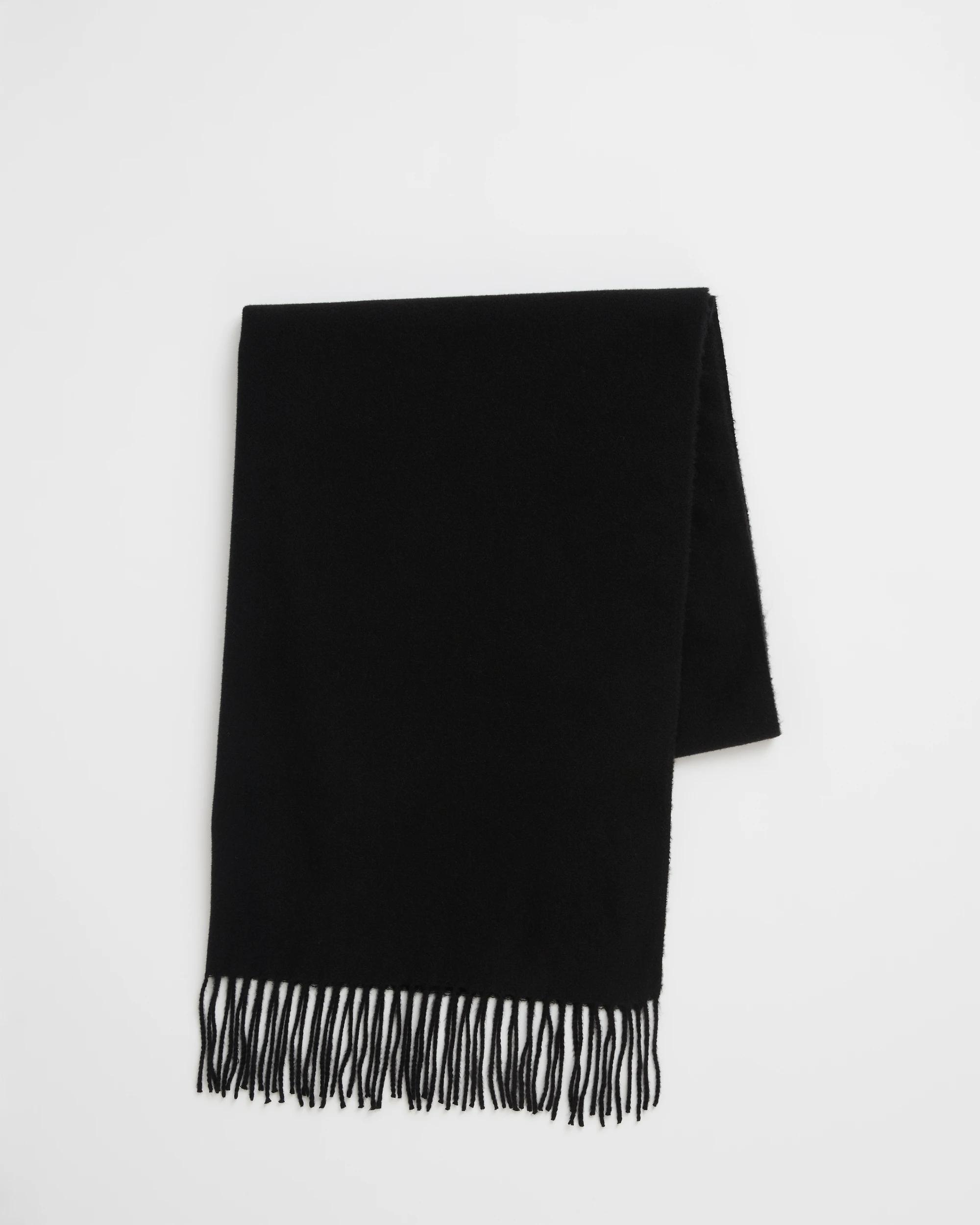 1 Target Essential Twill Scarf BLACK, 1 of 1