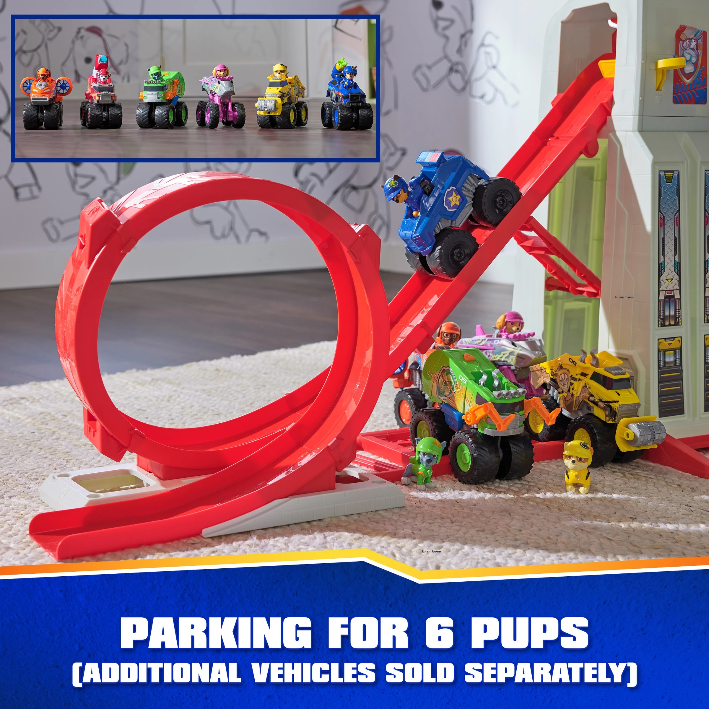 5 PAW Patrol Rescue Wheels Super Loop Tower HQ, 5 of 8