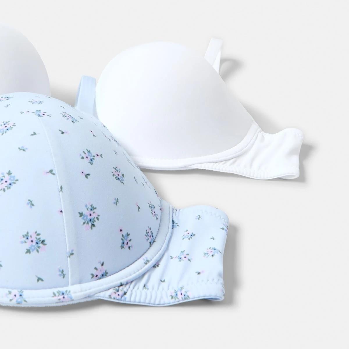 2 2 Pack T-shirt Bra Cot Dtsy H, 2 of 9